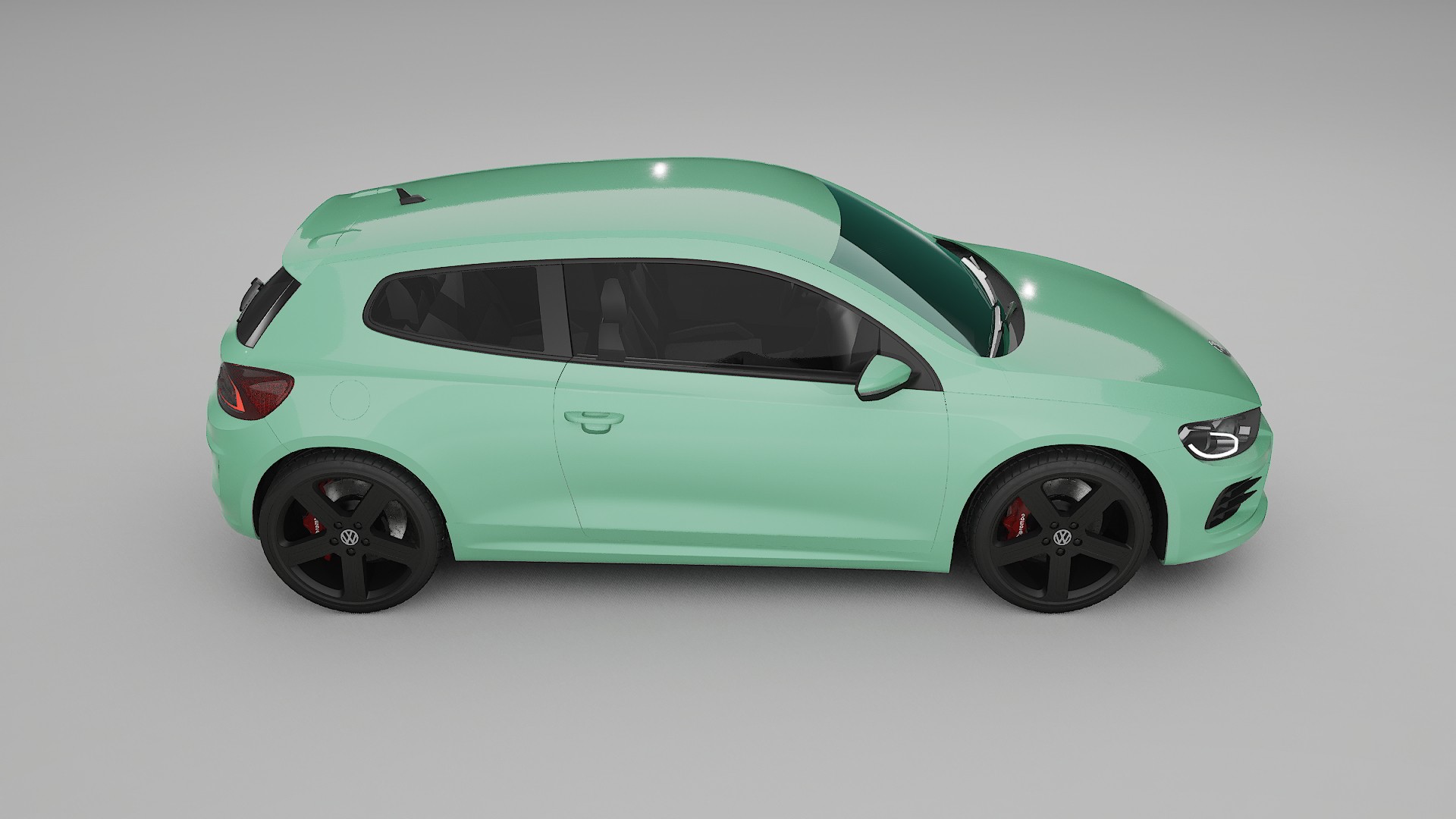 VW Scirocco R III Film de Protecție pentru Vopsea TPU | DUSTY PPF cu Schimbare de Culoare – Kit Complet Predecupat