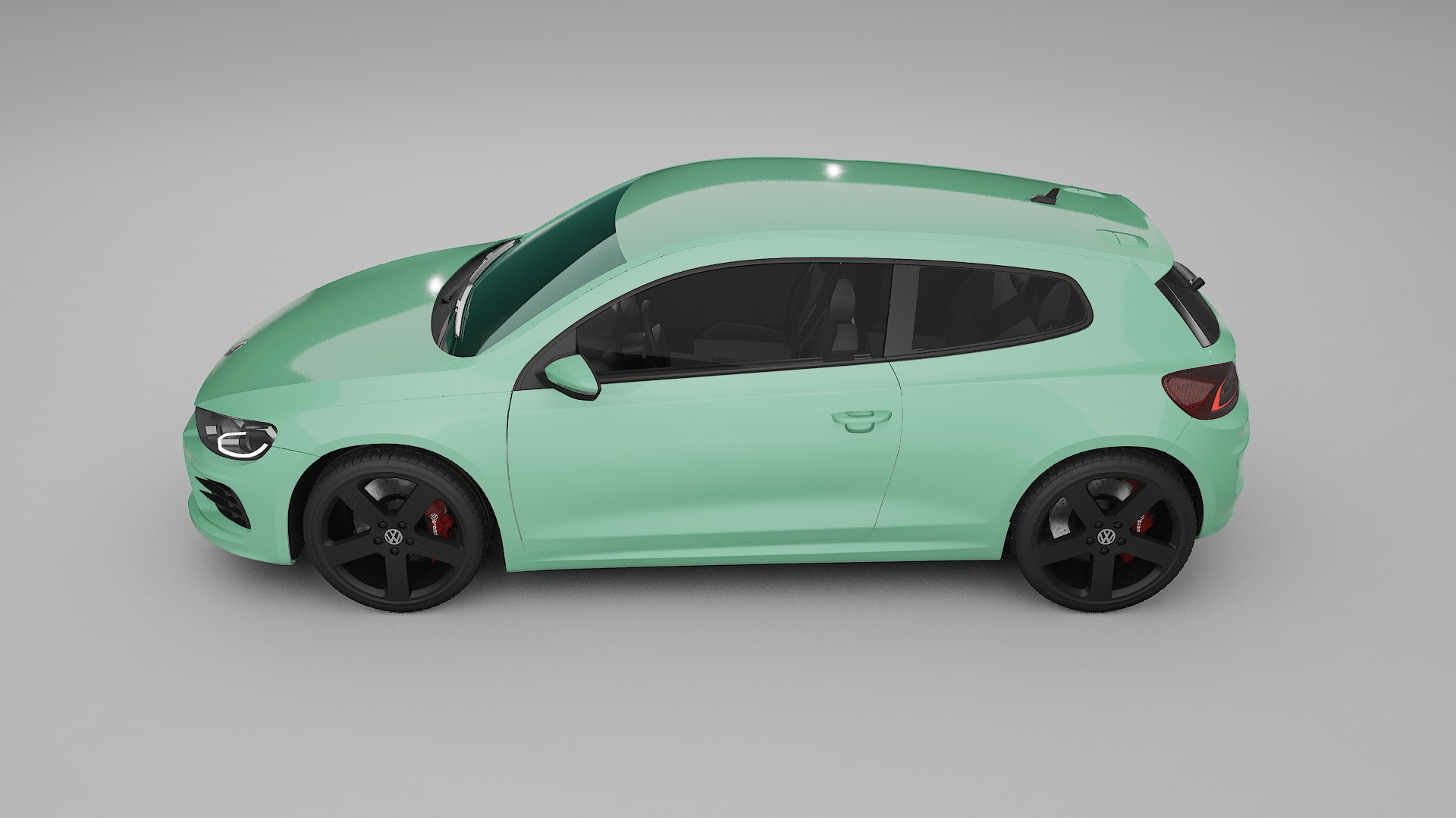 VW Scirocco R III Film de Protecție pentru Vopsea TPU | DUSTY PPF cu Schimbare de Culoare – Kit Complet Predecupat