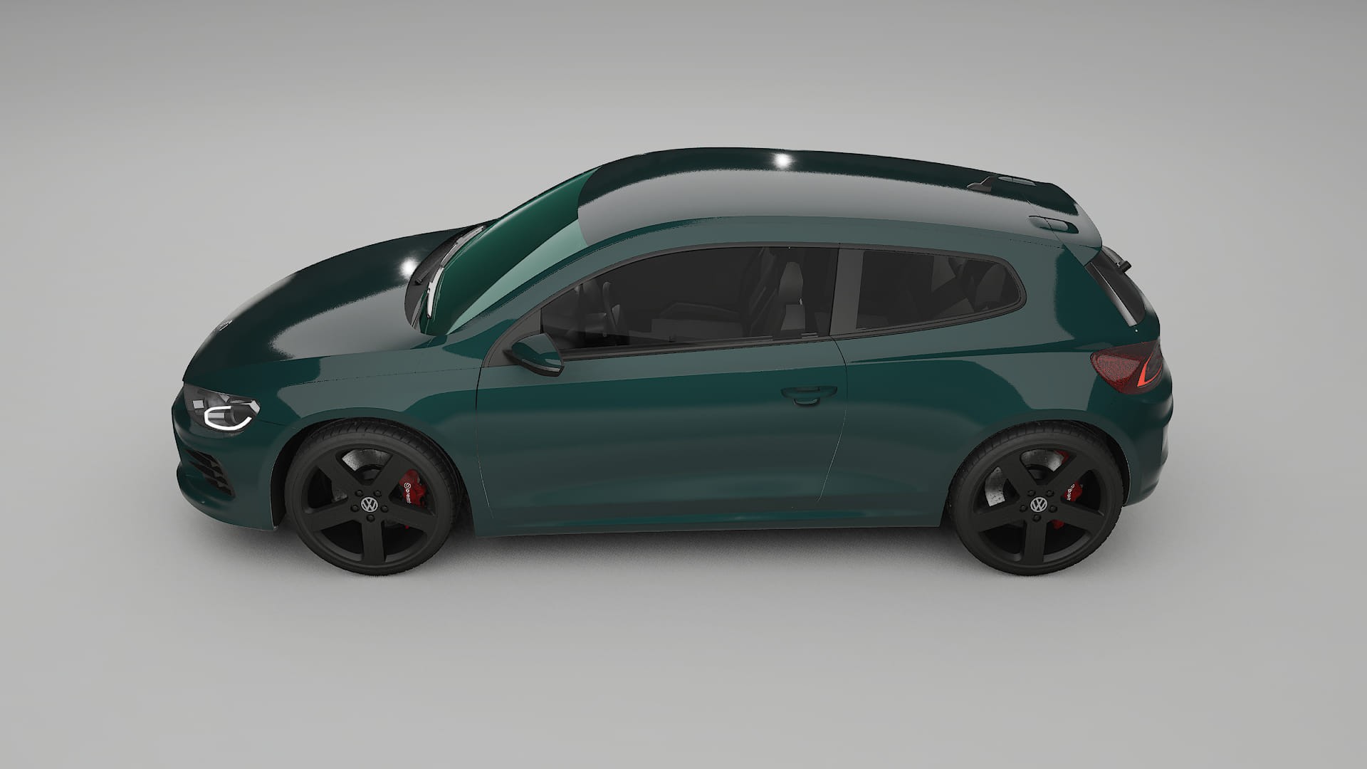 VW Scirocco R III Film de Protecție pentru Vopsea TPU | INFERNO PPF cu Schimbare de Culoare – Kit Complet Predecupat