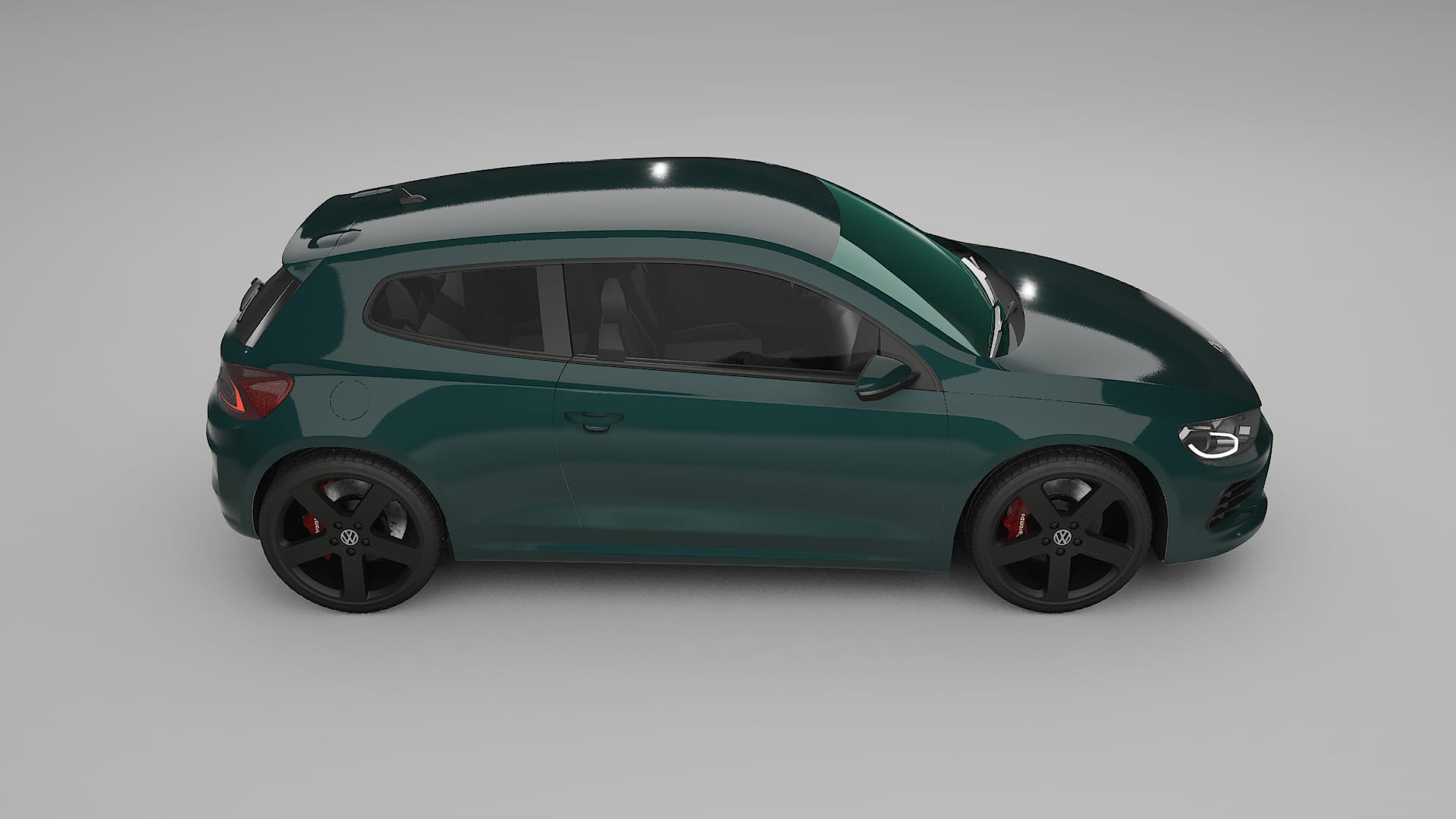 VW Scirocco R III Film de Protecție pentru Vopsea TPU | INFERNO PPF cu Schimbare de Culoare – Kit Complet Predecupat