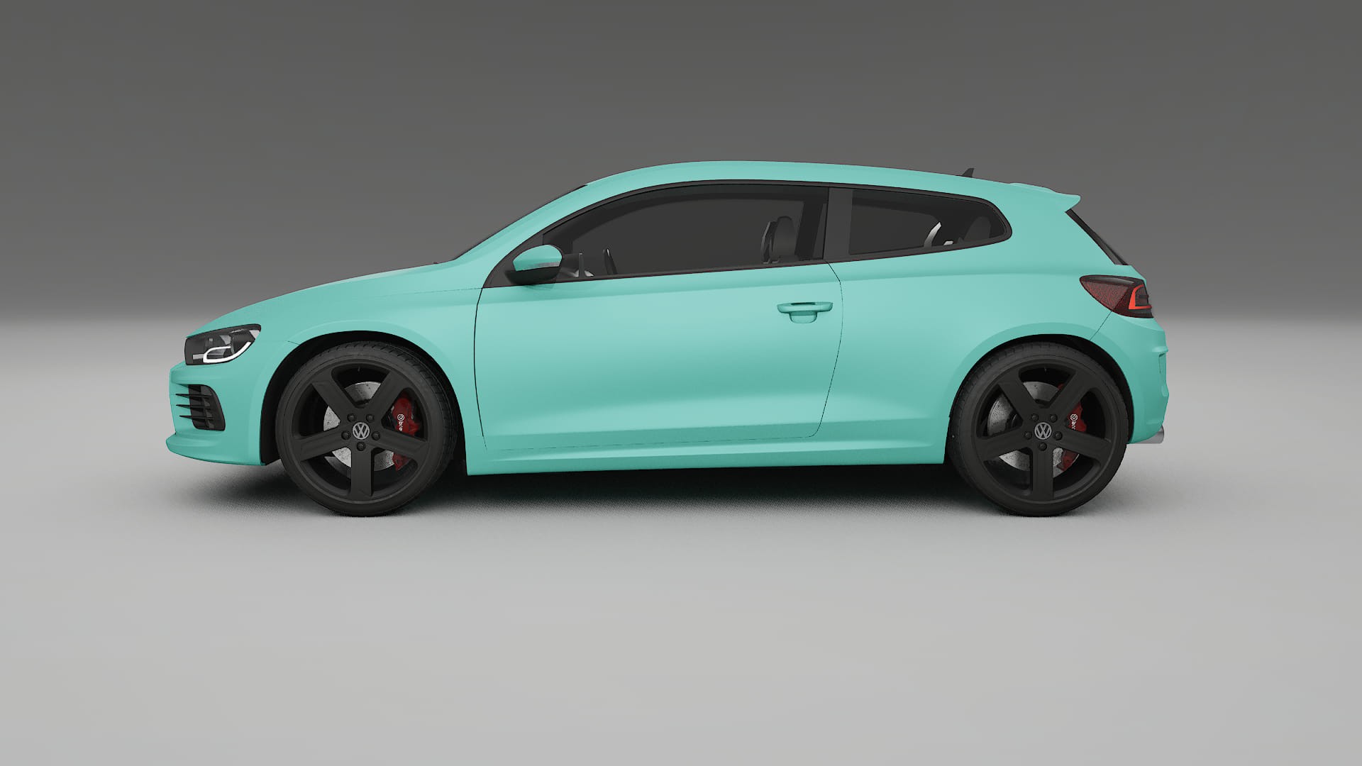 VW Scirocco R III Film de Protecție pentru Vopsea TPU | FROST PPF cu Schimbare de Culoare – Kit Complet Predecupat