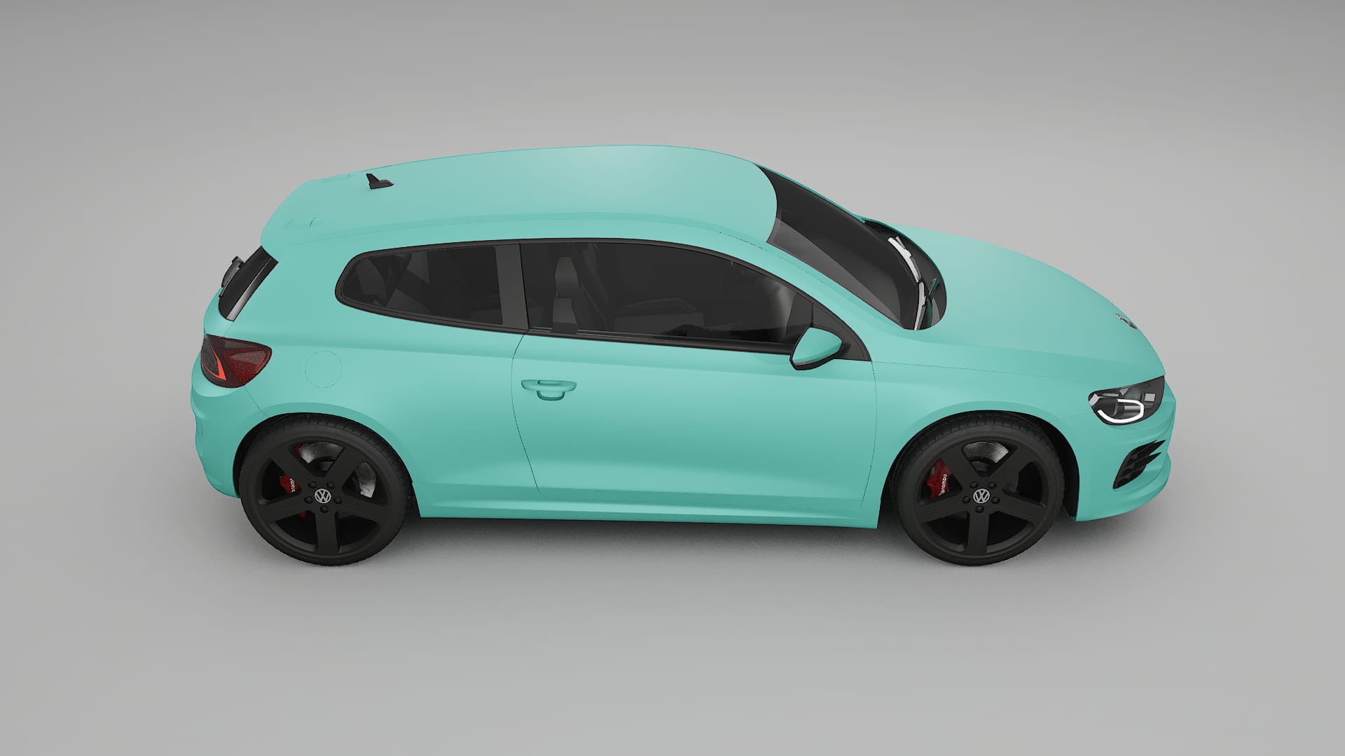 VW Scirocco R III Film de Protecție pentru Vopsea TPU | FROST PPF cu Schimbare de Culoare – Kit Complet Predecupat