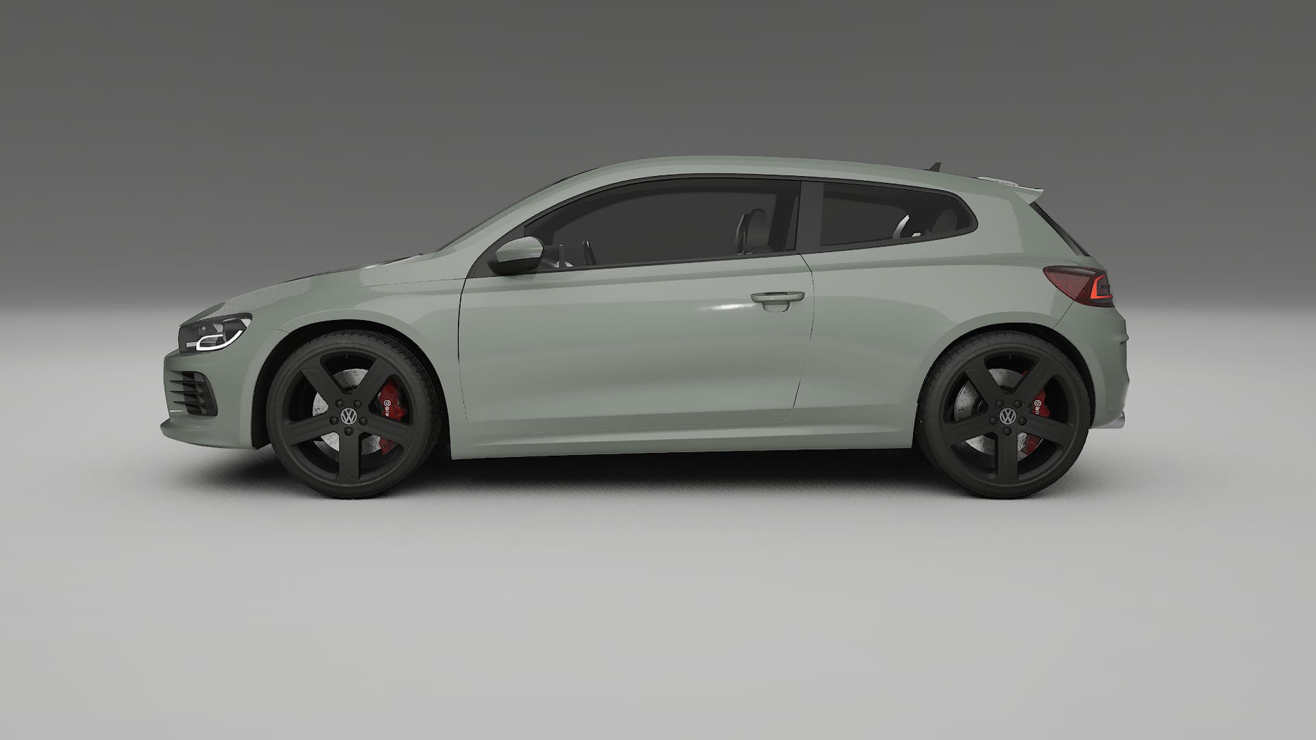 VW Scirocco R III Film de Protecție pentru Vopsea TPU | SLATE PPF cu Schimbare de Culoare – Kit Complet Predecupat