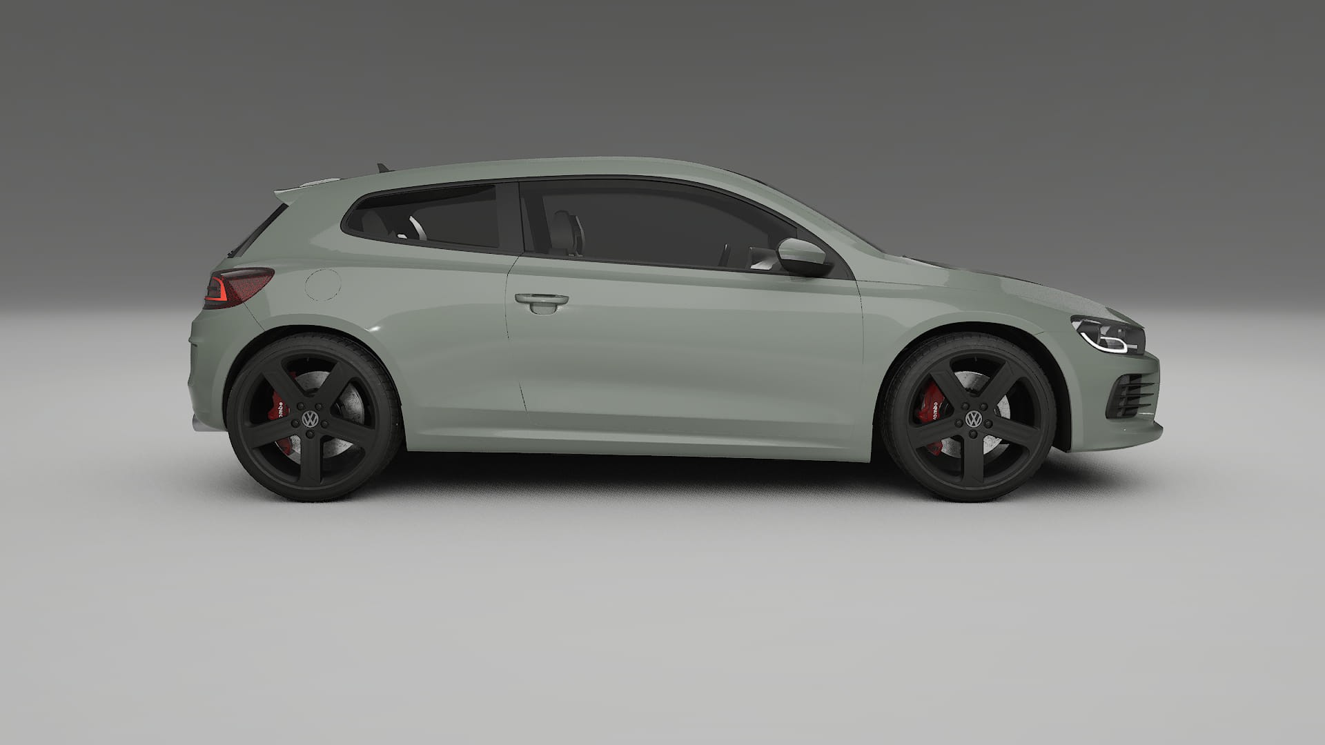 VW Scirocco R III Film de Protecție pentru Vopsea TPU | SLATE PPF cu Schimbare de Culoare – Kit Complet Predecupat