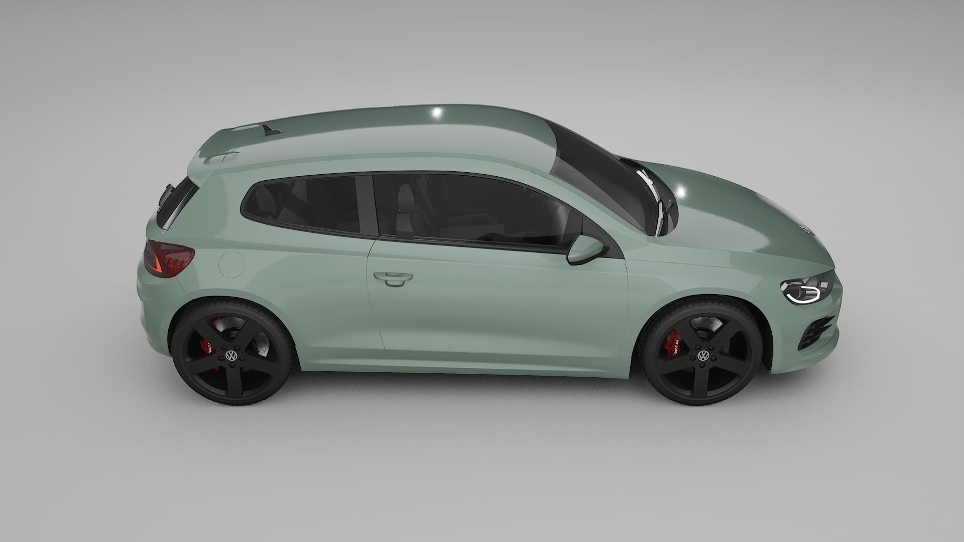 VW Scirocco R III Film de Protecție pentru Vopsea TPU | CINDER PPF cu Schimbare de Culoare – Kit Complet Predecupat