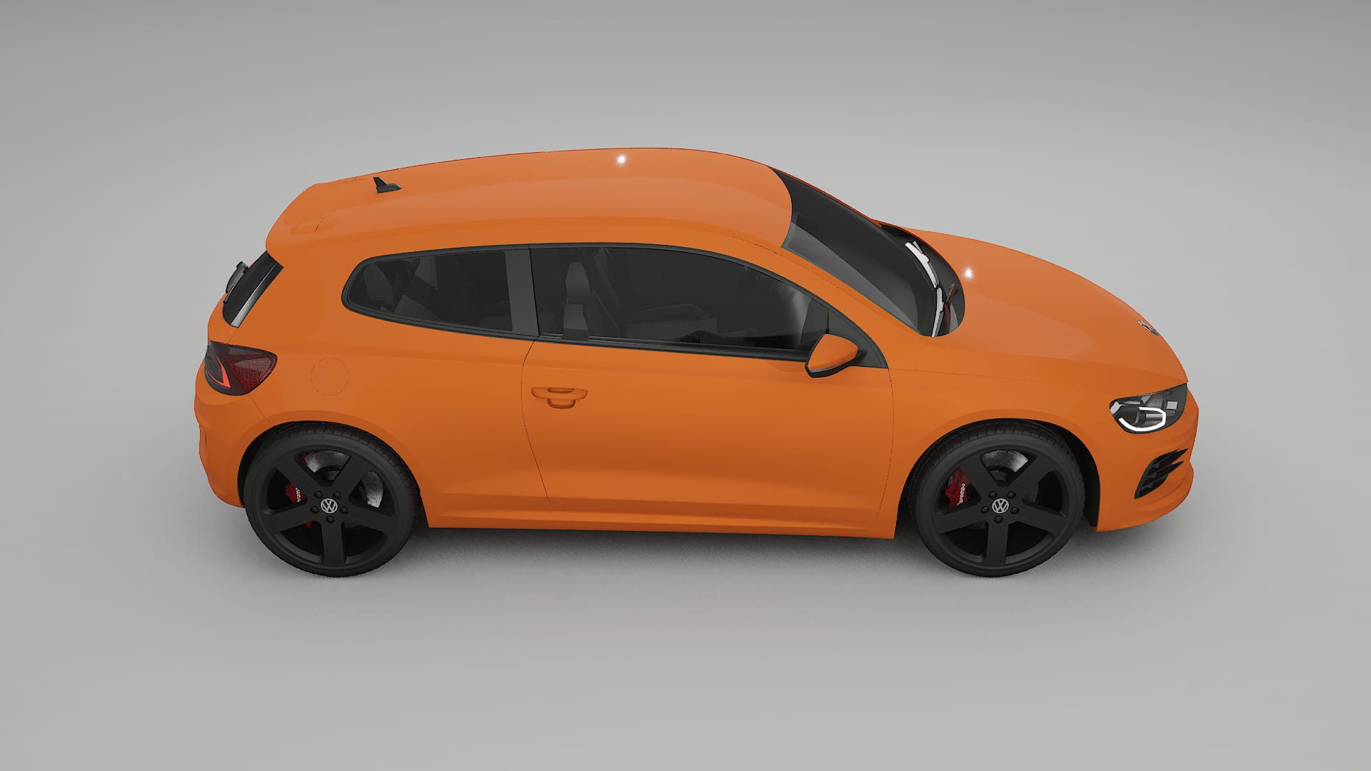 VW Scirocco R III Film de Protecție pentru Vopsea TPU | ROCKET PPF cu Schimbare de Culoare – Kit Complet Predecupat