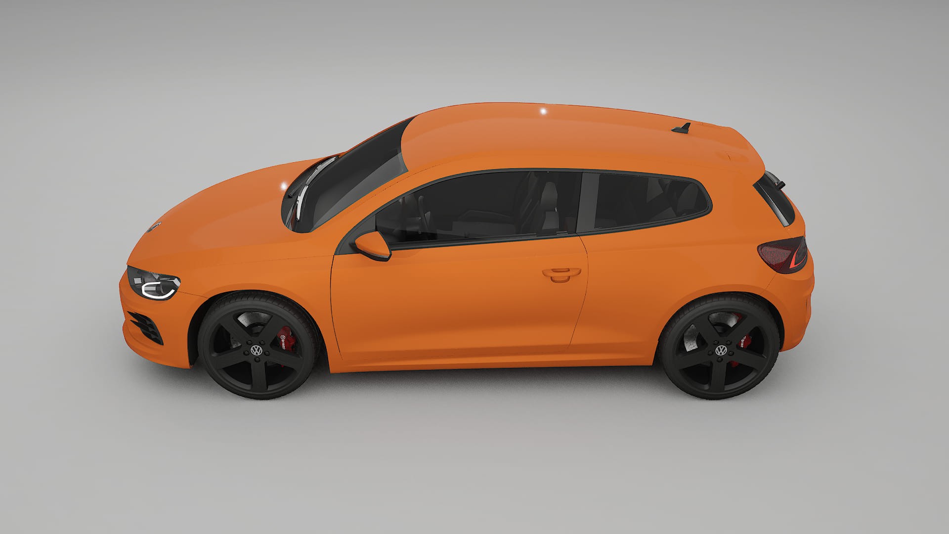 VW Scirocco R III Film de Protecție pentru Vopsea TPU | ROCKET PPF cu Schimbare de Culoare – Kit Complet Predecupat