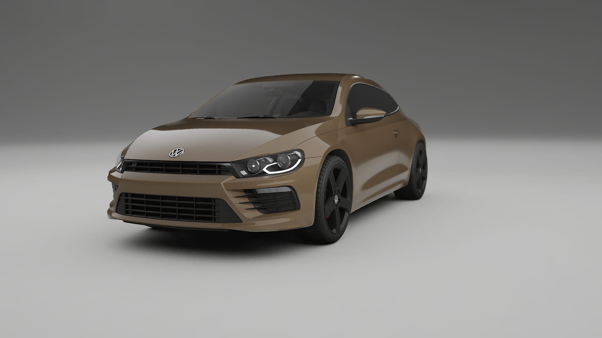 VW Scirocco R III Film de Protecție pentru Vopsea TPU | SAHARA PPF cu Schimbare de Culoare – Kit Complet Predecupat