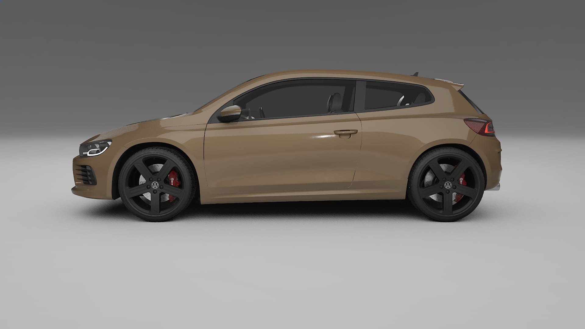 VW Scirocco R III Film de Protecție pentru Vopsea TPU | SAHARA PPF cu Schimbare de Culoare – Kit Complet Predecupat