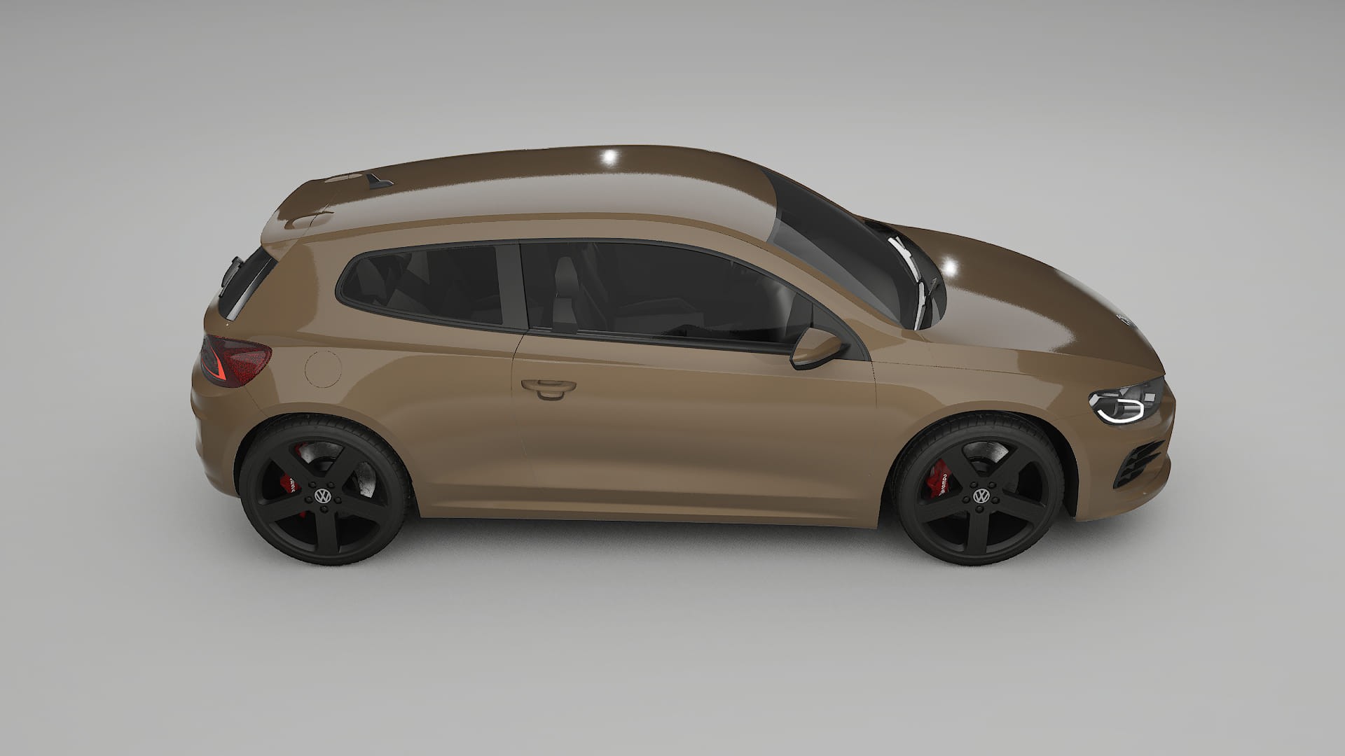 VW Scirocco R III Film de Protecție pentru Vopsea TPU | SAHARA PPF cu Schimbare de Culoare – Kit Complet Predecupat