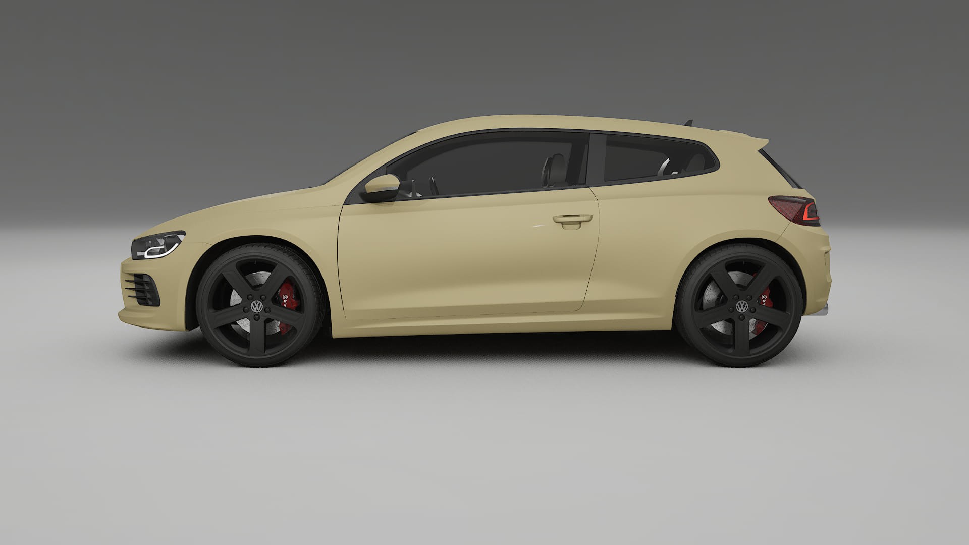 VW Scirocco R III Film de Protecție pentru Vopsea TPU | SAND PPF cu Schimbare de Culoare – Kit Complet Predecupat