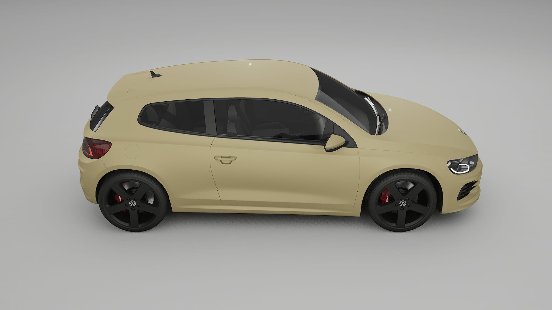 VW Scirocco R III Film de Protecție pentru Vopsea TPU | SAND PPF cu Schimbare de Culoare – Kit Complet Predecupat