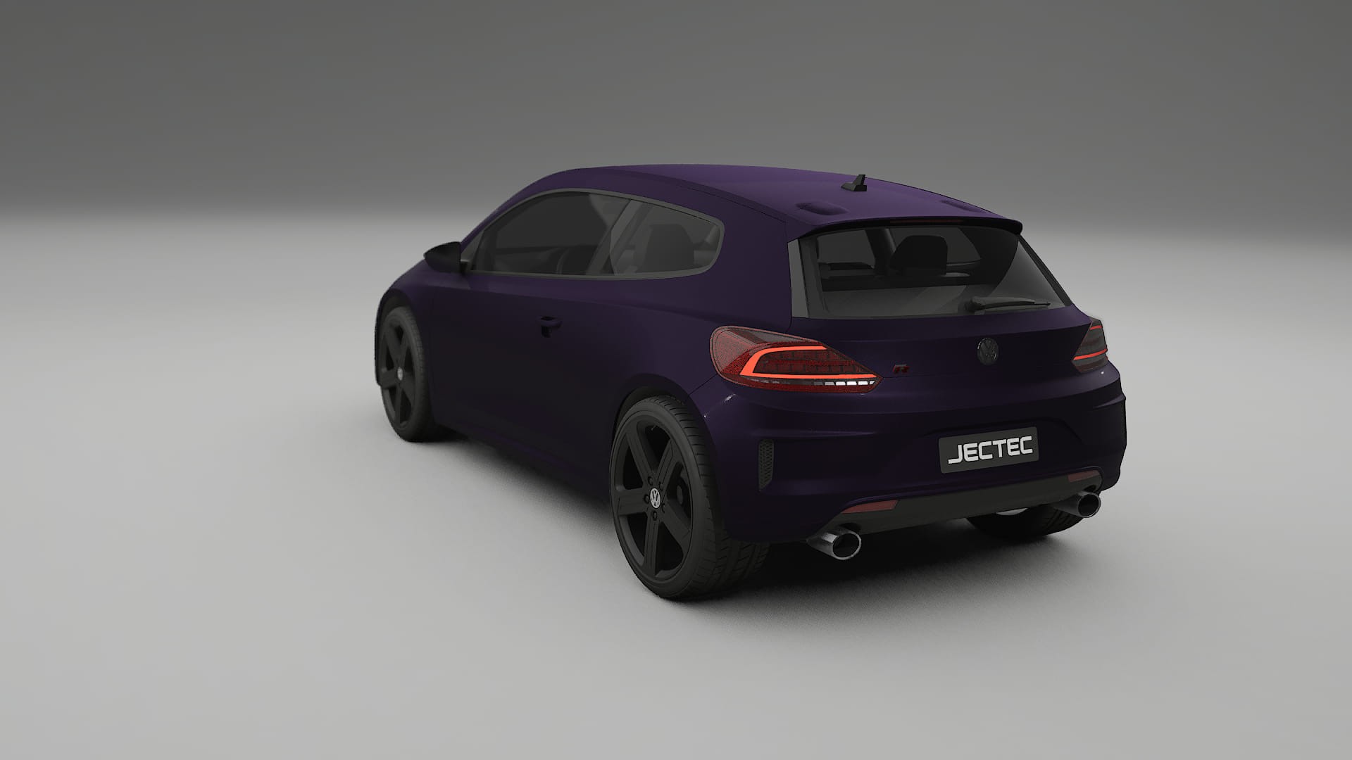 VW Scirocco R III Film de Protecție pentru Vopsea TPU | VIOLET PPF cu Schimbare de Culoare – Kit Complet Predecupat