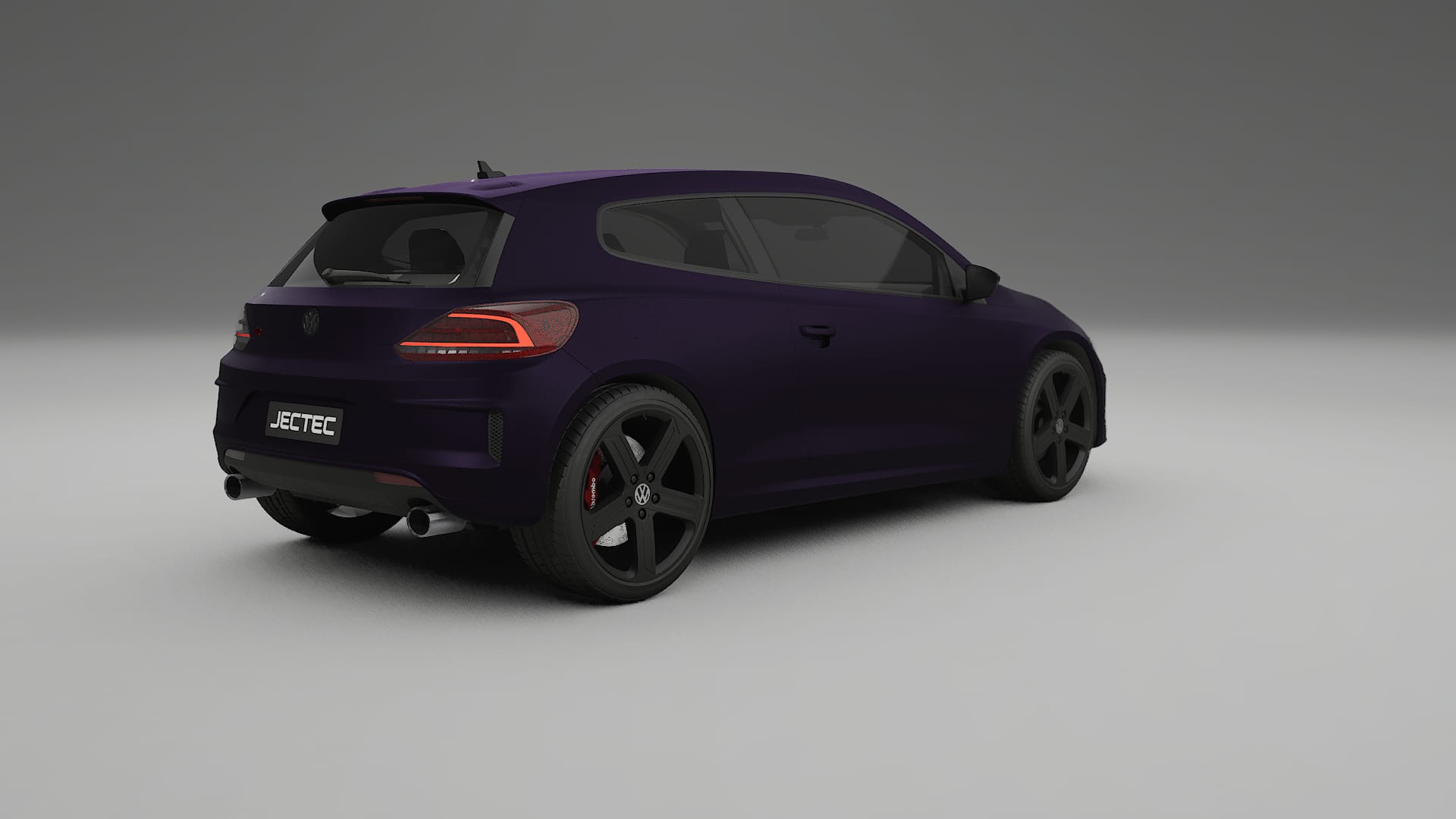 VW Scirocco R III Film de Protecție pentru Vopsea TPU | VIOLET PPF cu Schimbare de Culoare – Kit Complet Predecupat