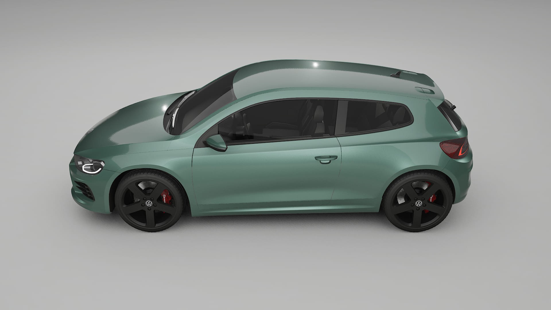 VW Scirocco R III Film de Protecție pentru Vopsea TPU | EVERGREEN PPF cu Schimbare de Culoare – Kit Complet Predecupat