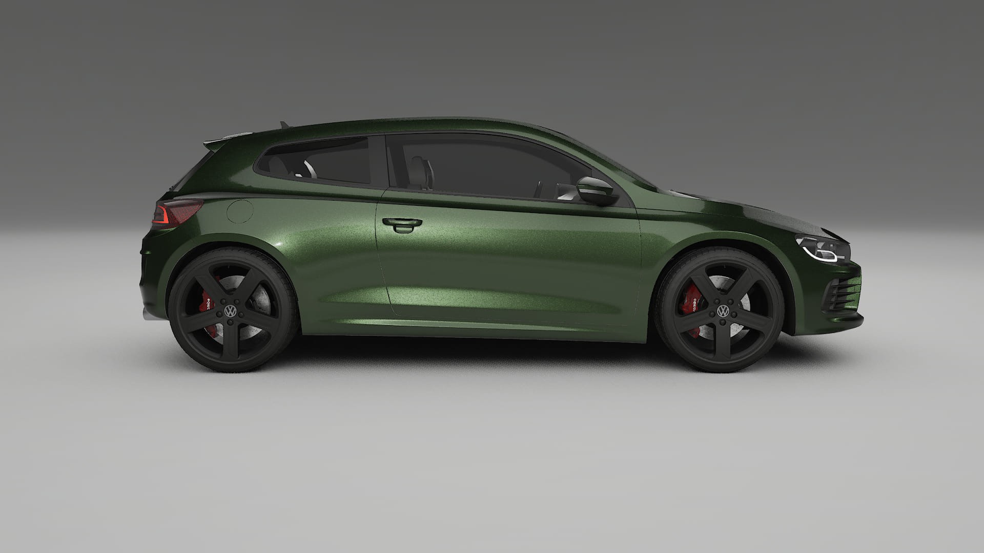 VW Scirocco R III Film de Protecție pentru Vopsea TPU | LAGOON PPF cu Schimbare de Culoare – Kit Complet Predecupat