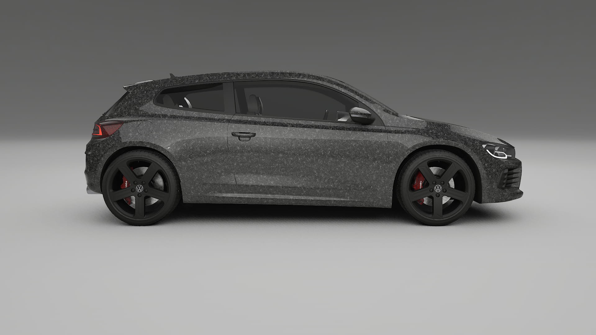 VW Scirocco R III Film de Protecție pentru Vopsea TPU | FORGED S PPF cu Schimbare de Culoare – Kit Complet Predecupat