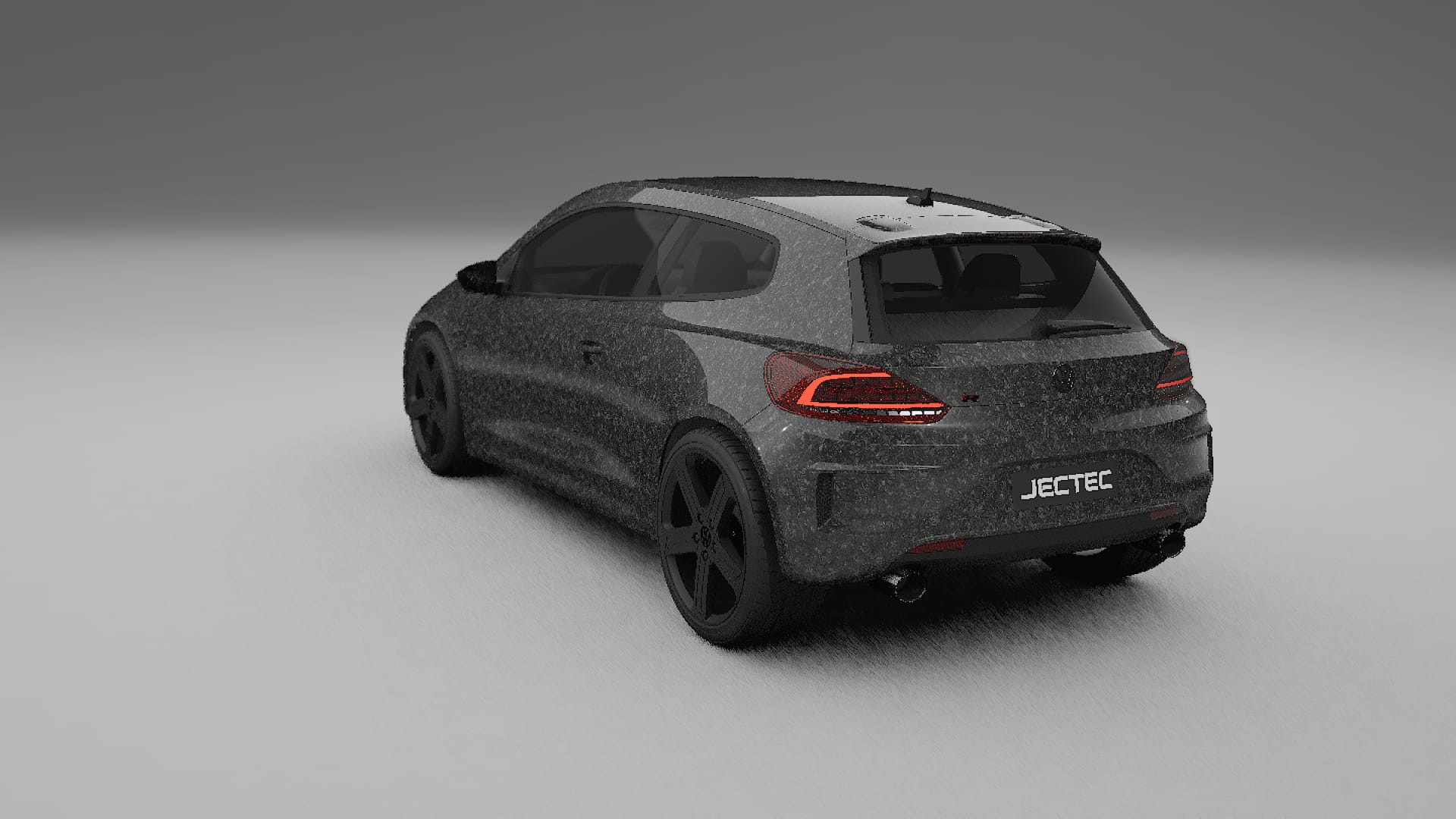 VW Scirocco R III Film de Protecție pentru Vopsea TPU | FORGED S PPF cu Schimbare de Culoare – Kit Complet Predecupat