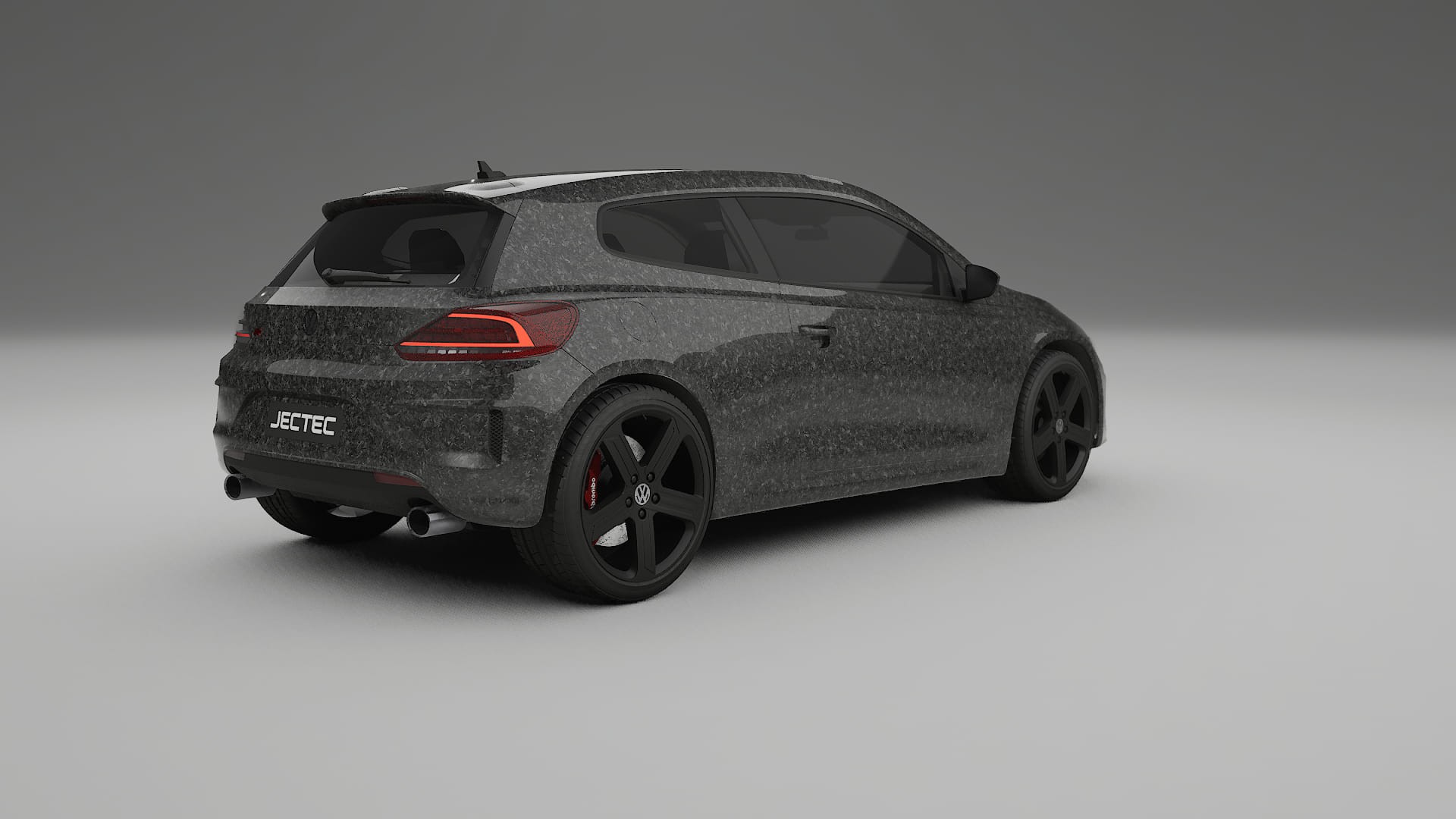 VW Scirocco R III Film de Protecție pentru Vopsea TPU | FORGED S PPF cu Schimbare de Culoare – Kit Complet Predecupat