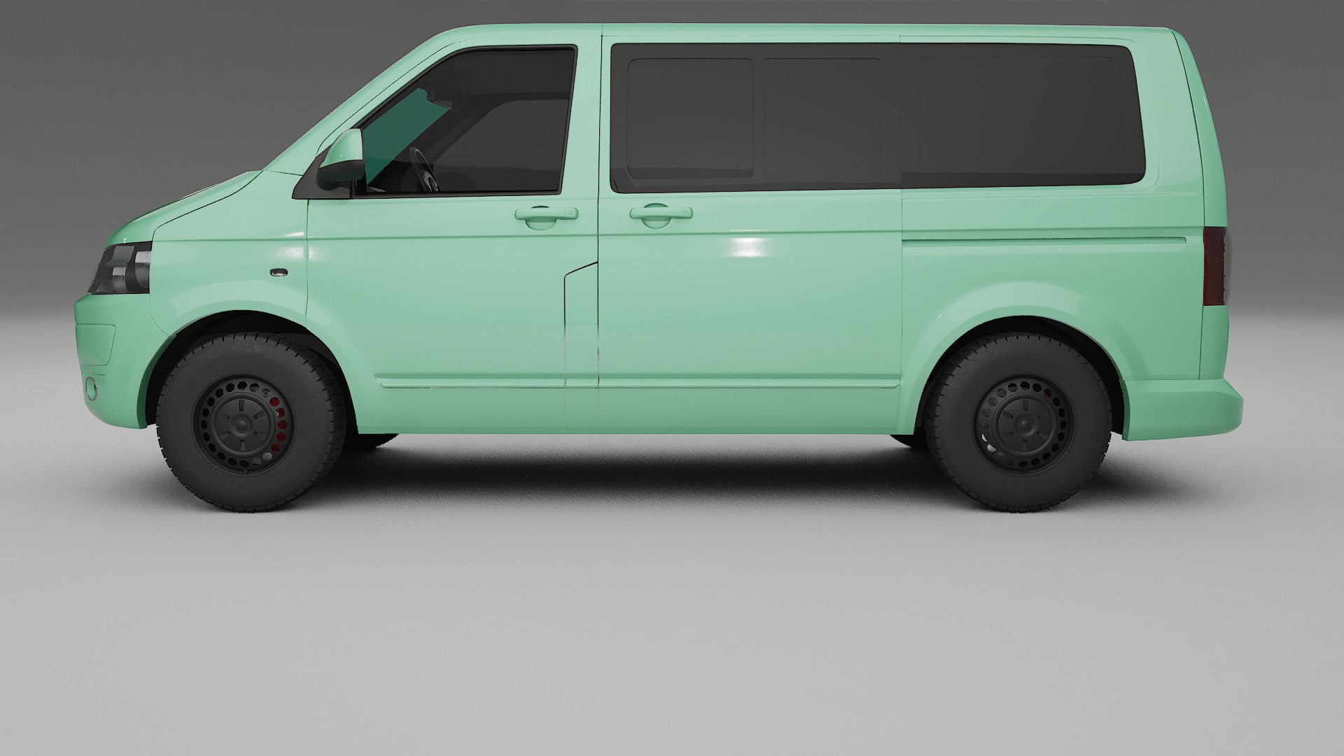 VW Transporter T5 Caravelle Film de Protecție pentru Vopsea TPU | DUSTY PPF cu Schimbare de Culoare – Kit Complet Predecupat