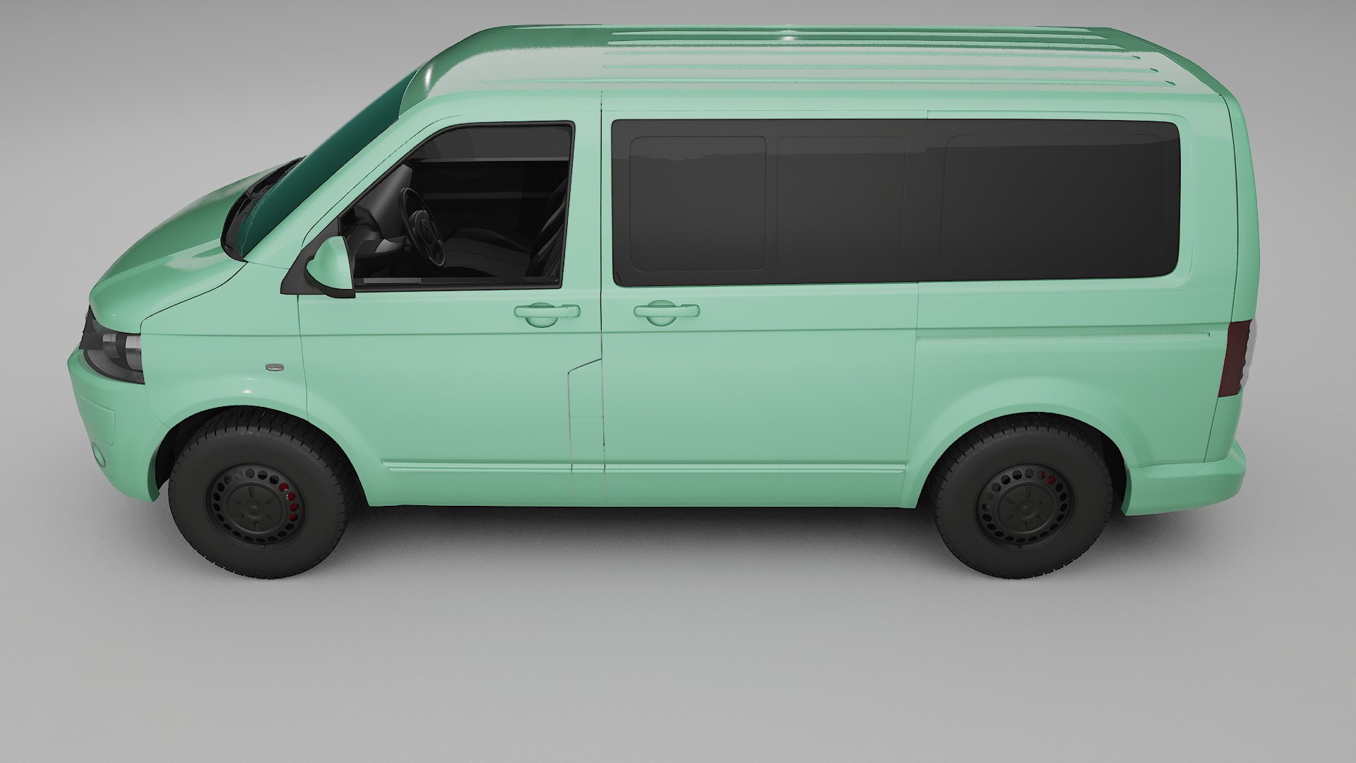 VW Transporter T5 Caravelle Film de Protecție pentru Vopsea TPU | DUSTY PPF cu Schimbare de Culoare – Kit Complet Predecupat