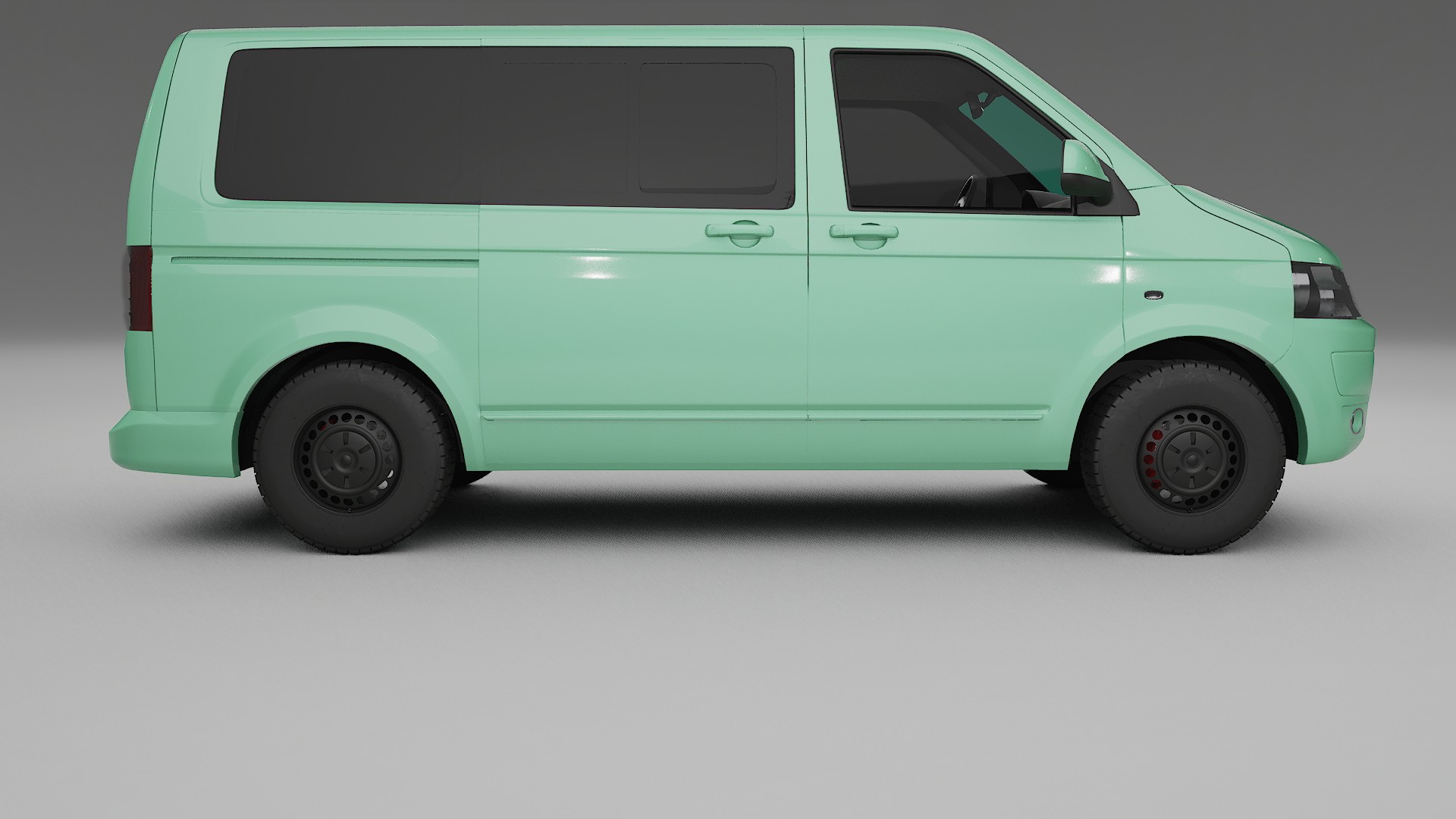 VW Transporter T5 Caravelle Film de Protecție pentru Vopsea TPU | DUSTY PPF cu Schimbare de Culoare – Kit Complet Predecupat