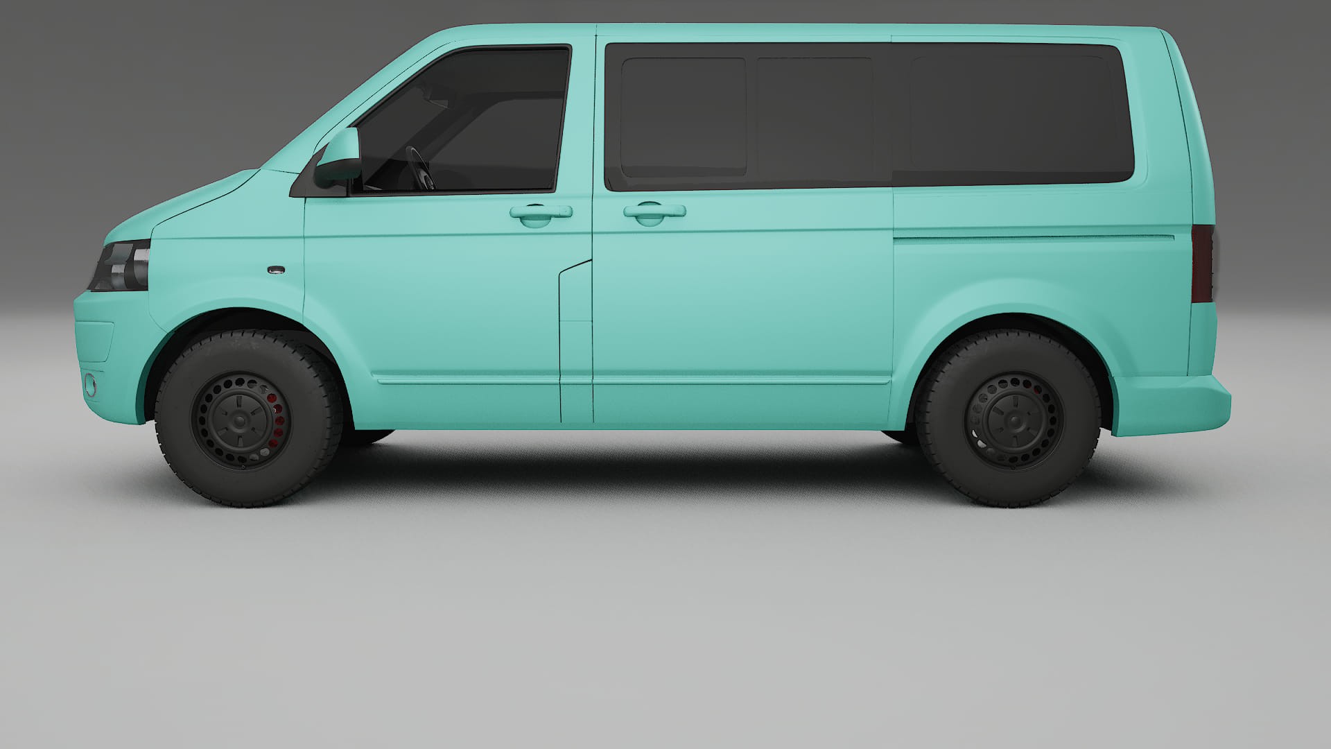 VW Transporter T5 Caravelle Film de Protecție pentru Vopsea TPU | FROST PPF cu Schimbare de Culoare – Kit Complet Predecupat