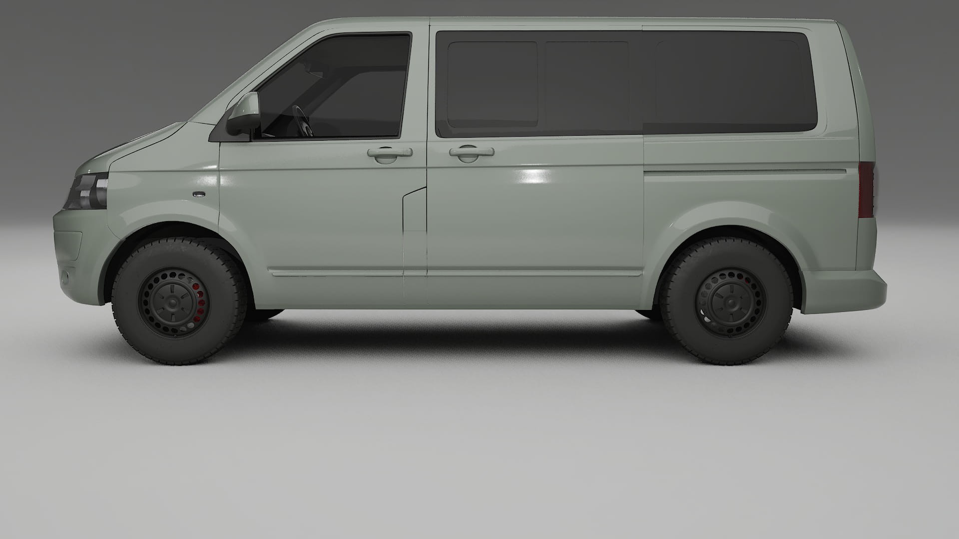 VW Transporter T5 Caravelle Film de Protecție pentru Vopsea TPU | SLATE PPF cu Schimbare de Culoare – Kit Complet Predecupat