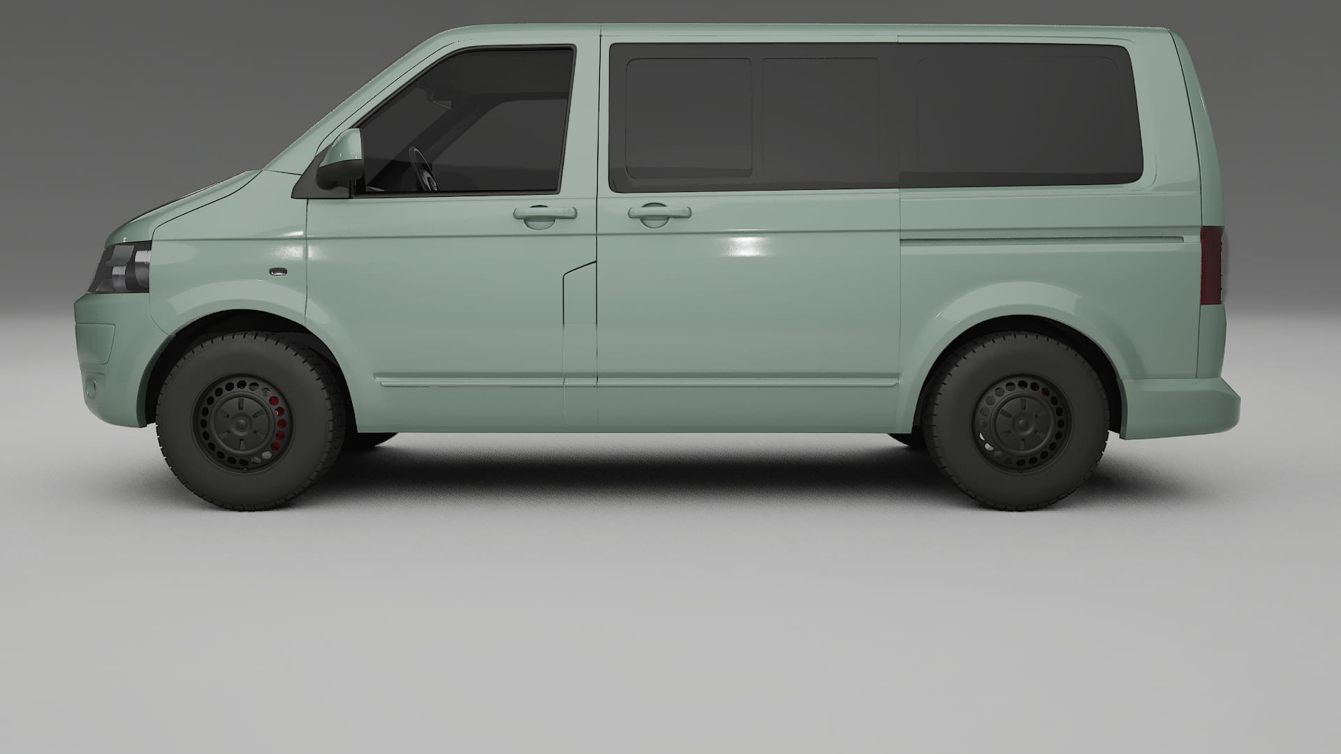 VW Transporter T5 Caravelle Film de Protecție pentru Vopsea TPU | CINDER PPF cu Schimbare de Culoare – Kit Complet Predecupat