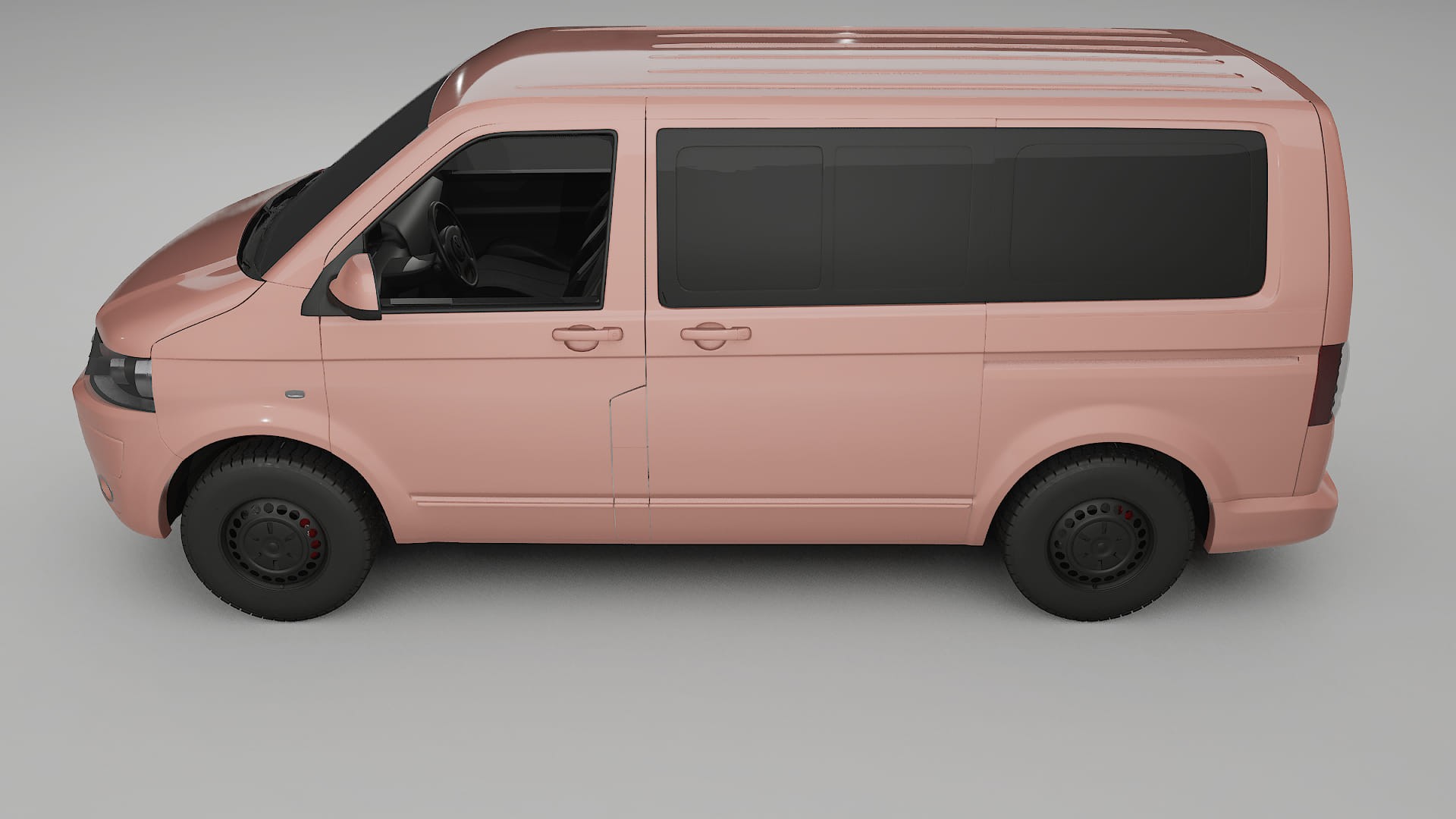 VW Transporter T5 Caravelle Film de Protecție pentru Vopsea TPU | BLUSH PPF cu Schimbare de Culoare – Kit Complet Predecupat