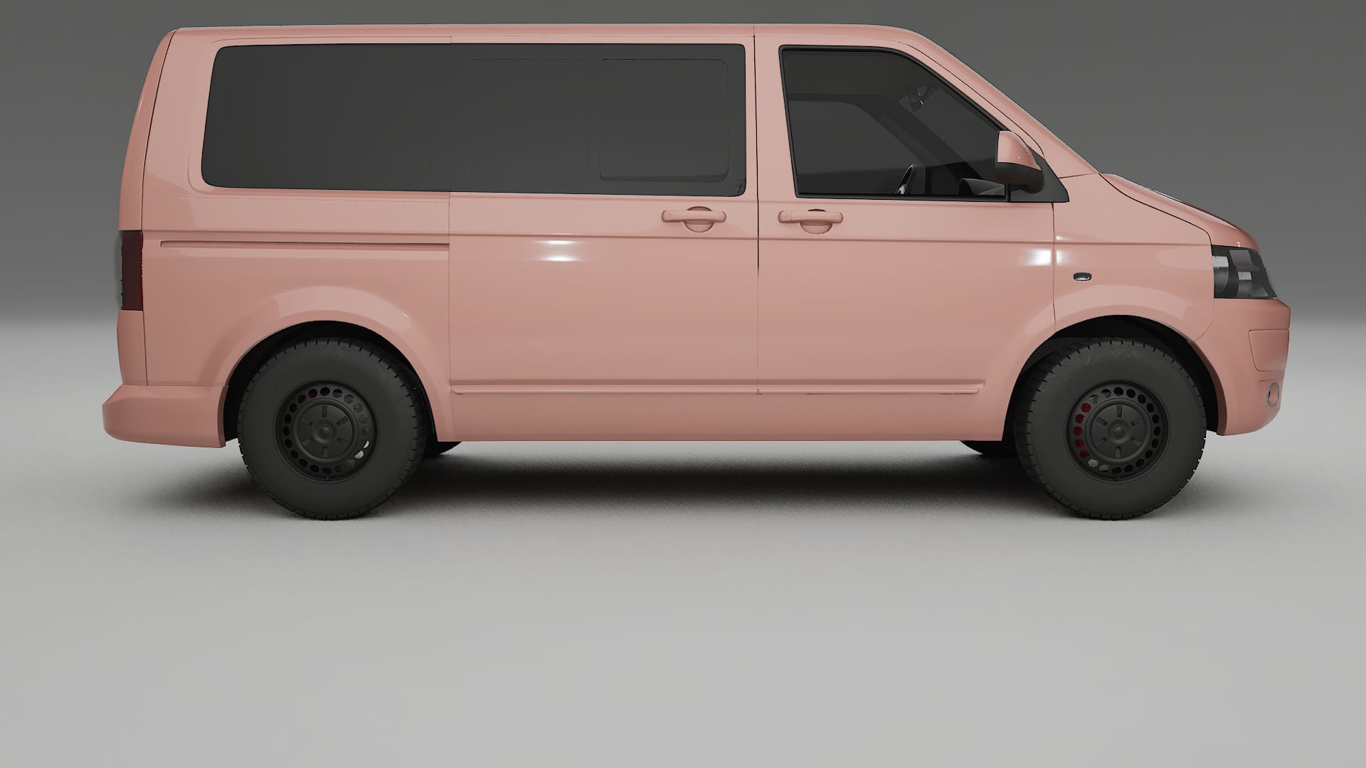VW Transporter T5 Caravelle Film de Protecție pentru Vopsea TPU | BLUSH PPF cu Schimbare de Culoare – Kit Complet Predecupat