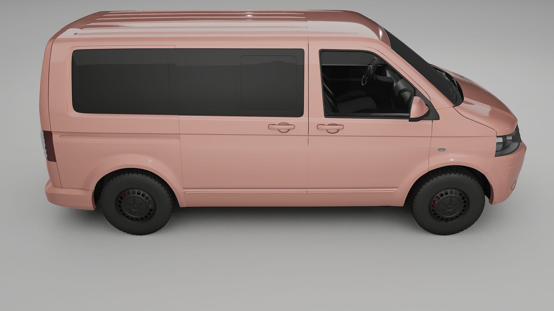 VW Transporter T5 Caravelle Film de Protecție pentru Vopsea TPU | BLUSH PPF cu Schimbare de Culoare – Kit Complet Predecupat