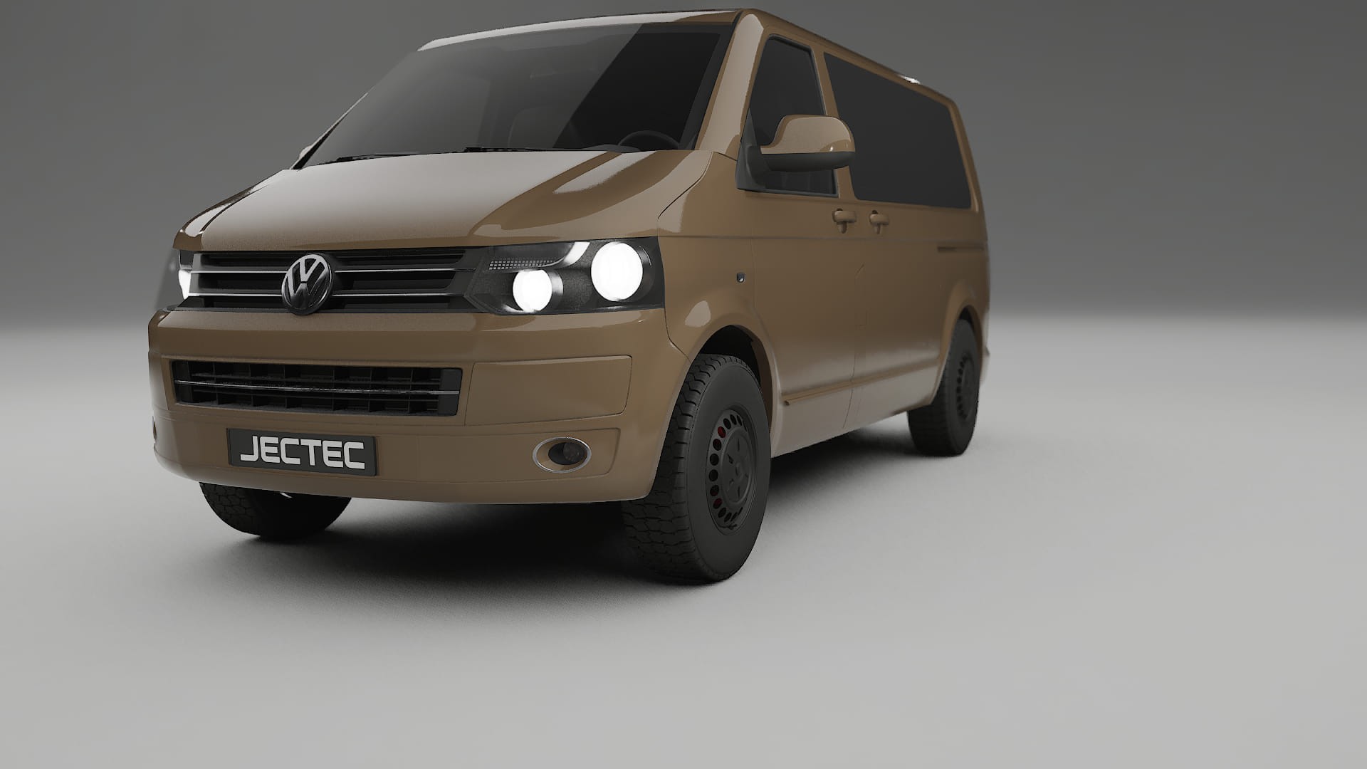 VW Transporter T5 Caravelle Film de Protecție pentru Vopsea TPU | SAHARA PPF cu Schimbare de Culoare – Kit Complet Predecupat
