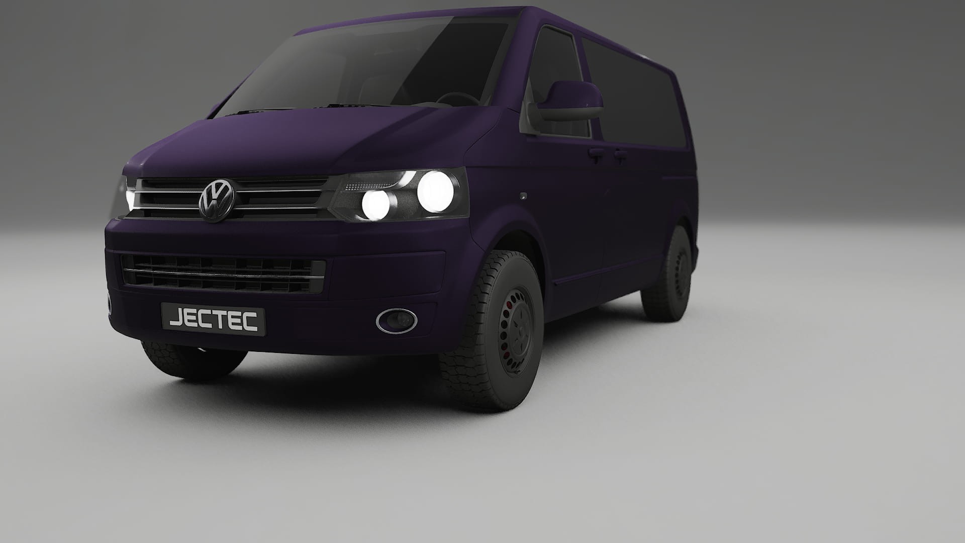 VW Transporter T5 Caravelle Film de Protecție pentru Vopsea TPU | VIOLET PPF cu Schimbare de Culoare – Kit Complet Predecupat