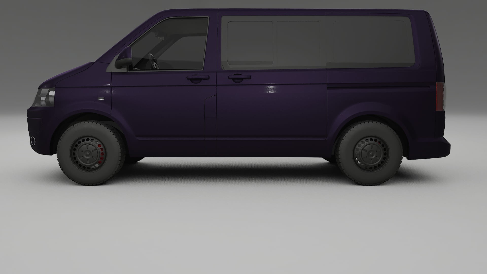 VW Transporter T5 Caravelle Film de Protecție pentru Vopsea TPU | VIOLET PPF cu Schimbare de Culoare – Kit Complet Predecupat