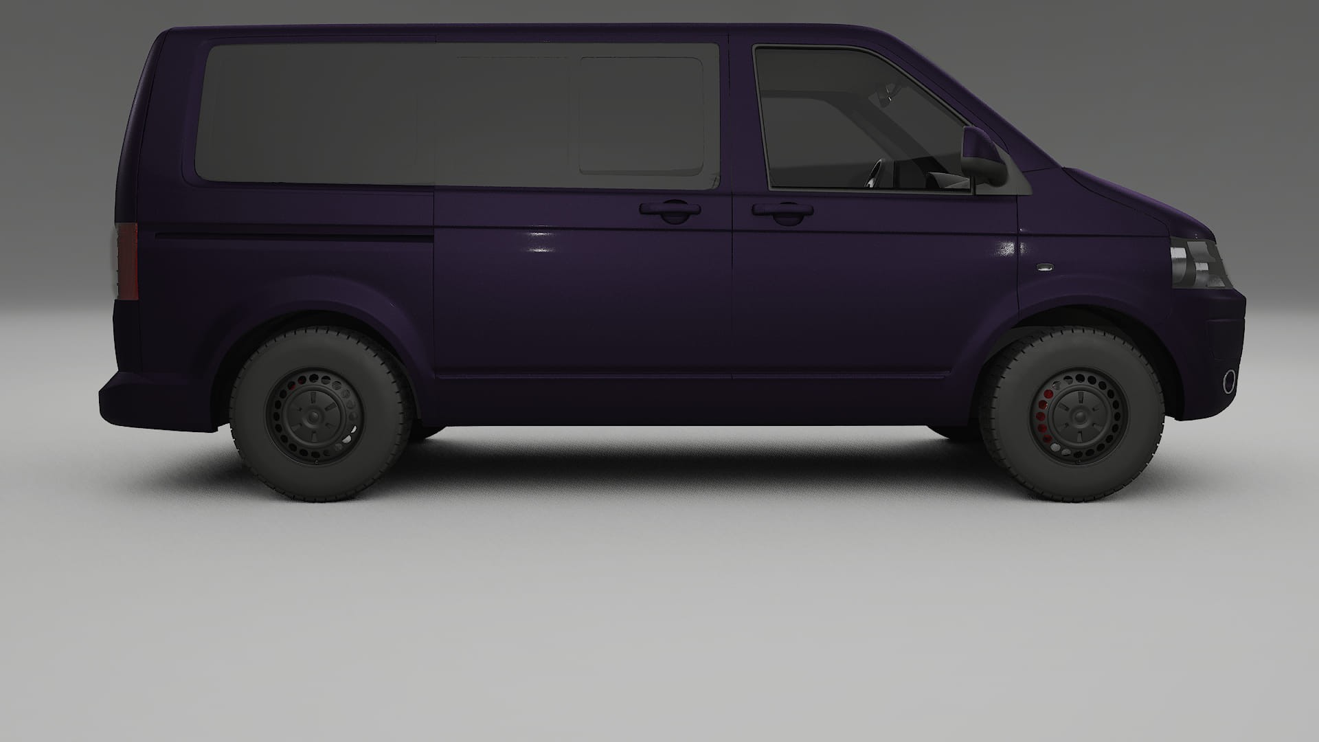 VW Transporter T5 Caravelle Film de Protecție pentru Vopsea TPU | VIOLET PPF cu Schimbare de Culoare – Kit Complet Predecupat