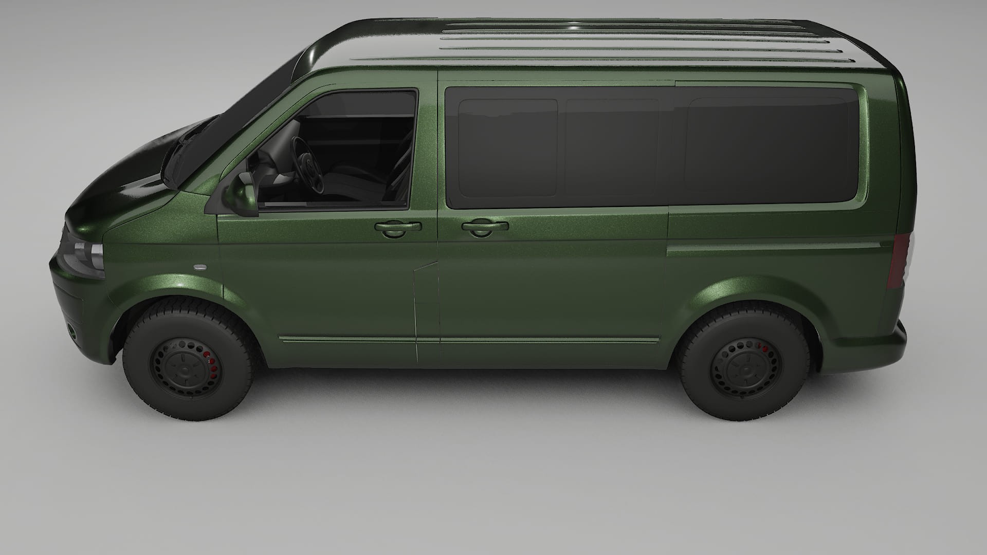 VW Transporter T5 Caravelle Film de Protecție pentru Vopsea TPU | LAGOON PPF cu Schimbare de Culoare – Kit Complet Predecupat