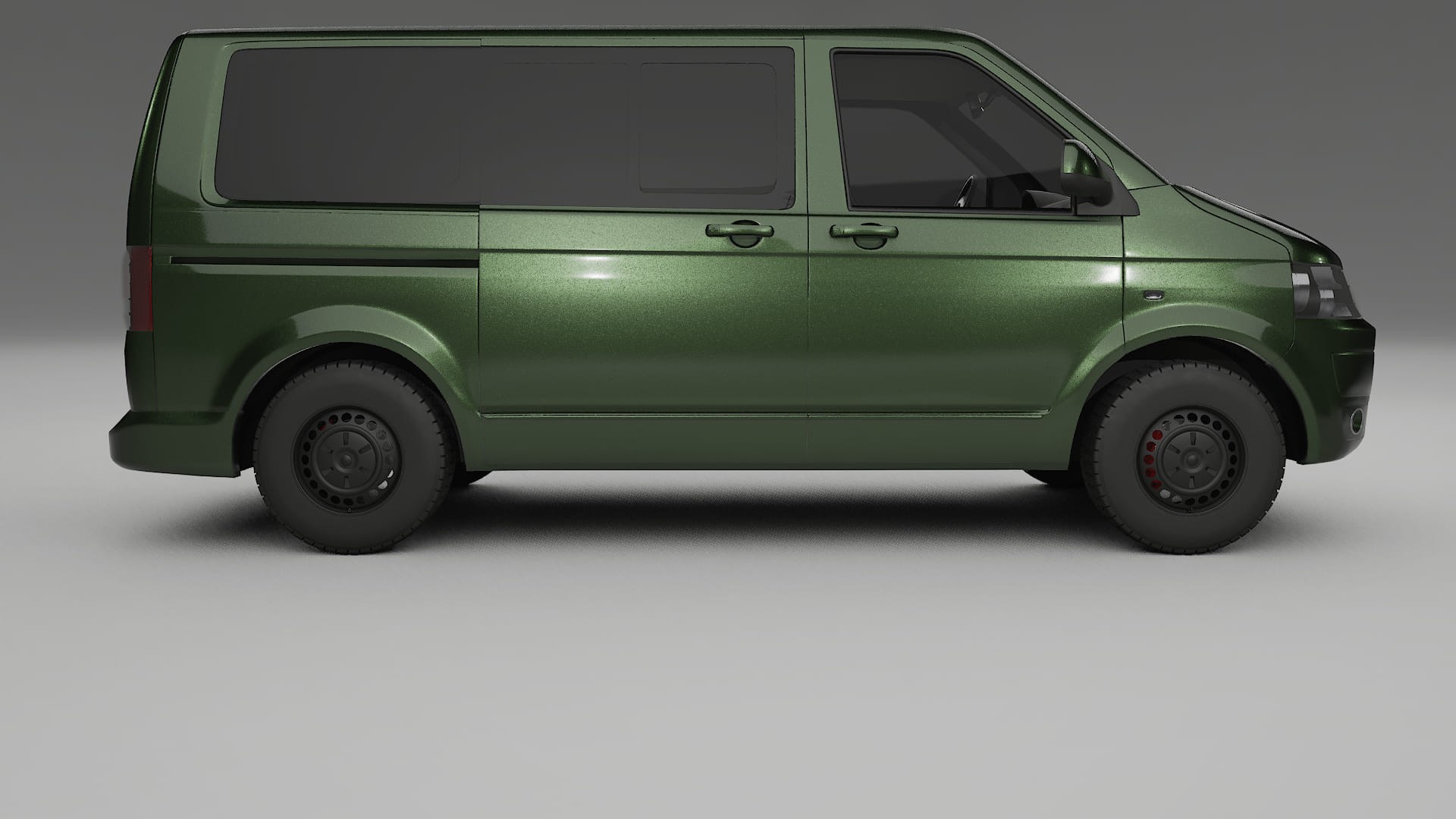 VW Transporter T5 Caravelle Film de Protecție pentru Vopsea TPU | LAGOON PPF cu Schimbare de Culoare – Kit Complet Predecupat