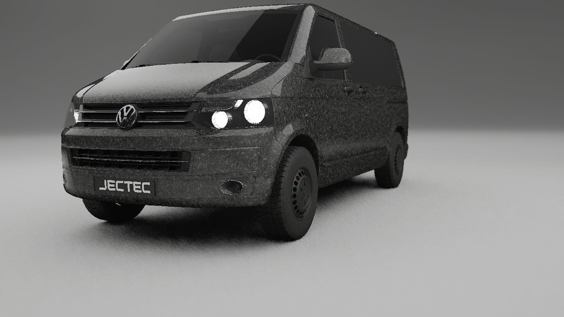 VW Transporter T5 Caravelle Film de Protecție pentru Vopsea TPU | FORGED S PPF cu Schimbare de Culoare – Kit Complet Predecup 2