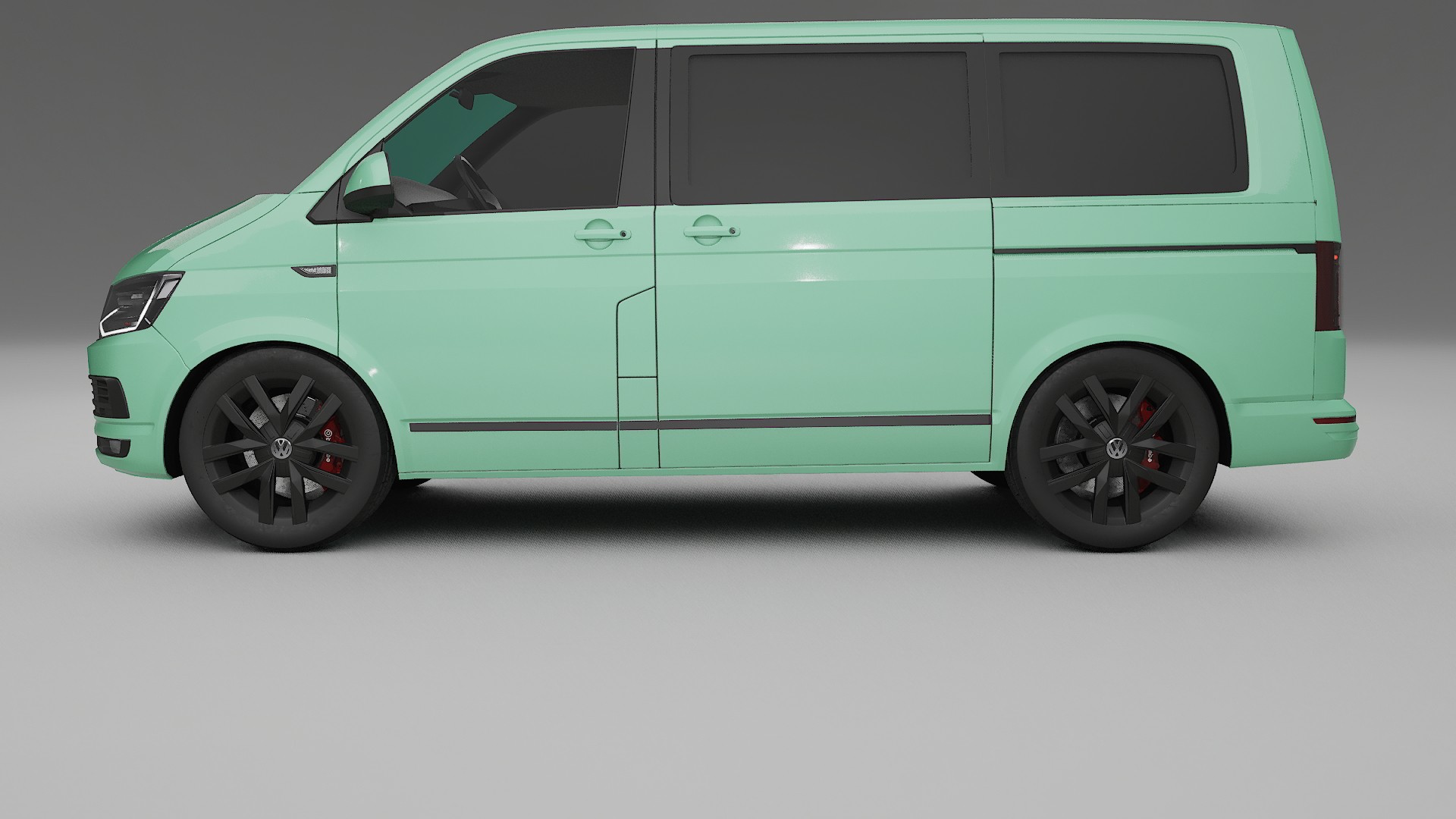 VW Transporter T6 Multivan Film de Protecție pentru Vopsea TPU | DUSTY PPF cu Schimbare de Culoare – Kit Complet Predecupat