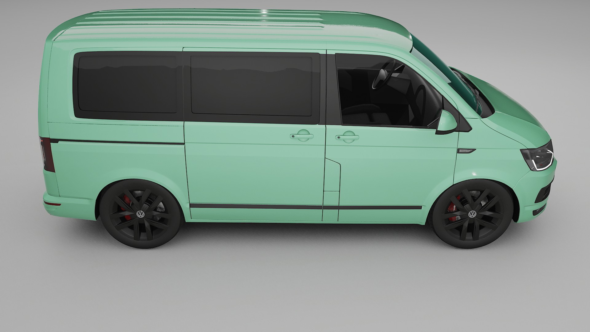 VW Transporter T6 Multivan Film de Protecție pentru Vopsea TPU | DUSTY PPF cu Schimbare de Culoare – Kit Complet Predecupat