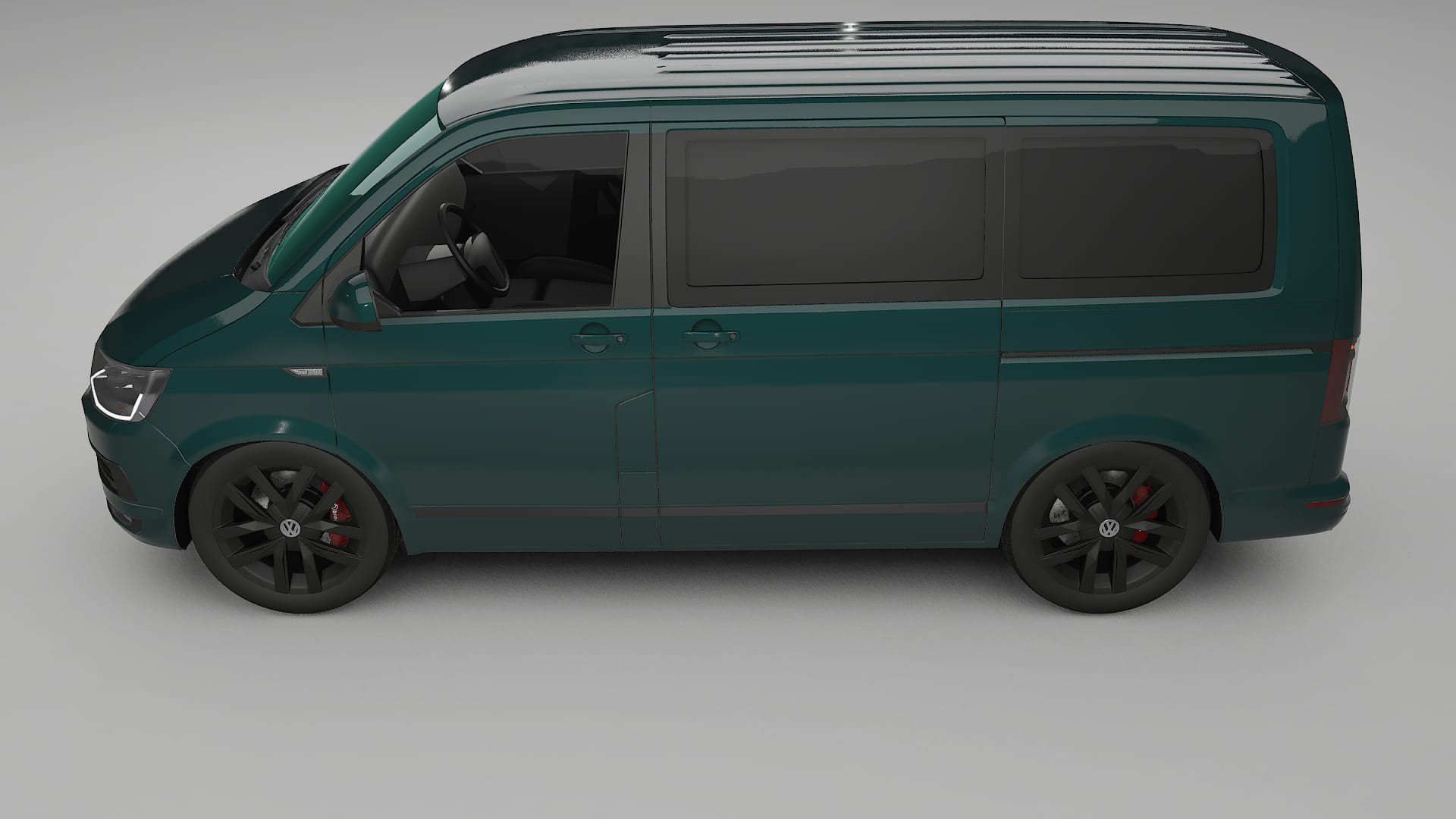 VW Transporter T6 Multivan Film de Protecție pentru Vopsea TPU | INFERNO PPF cu Schimbare de Culoare – Kit Complet Predecupat
