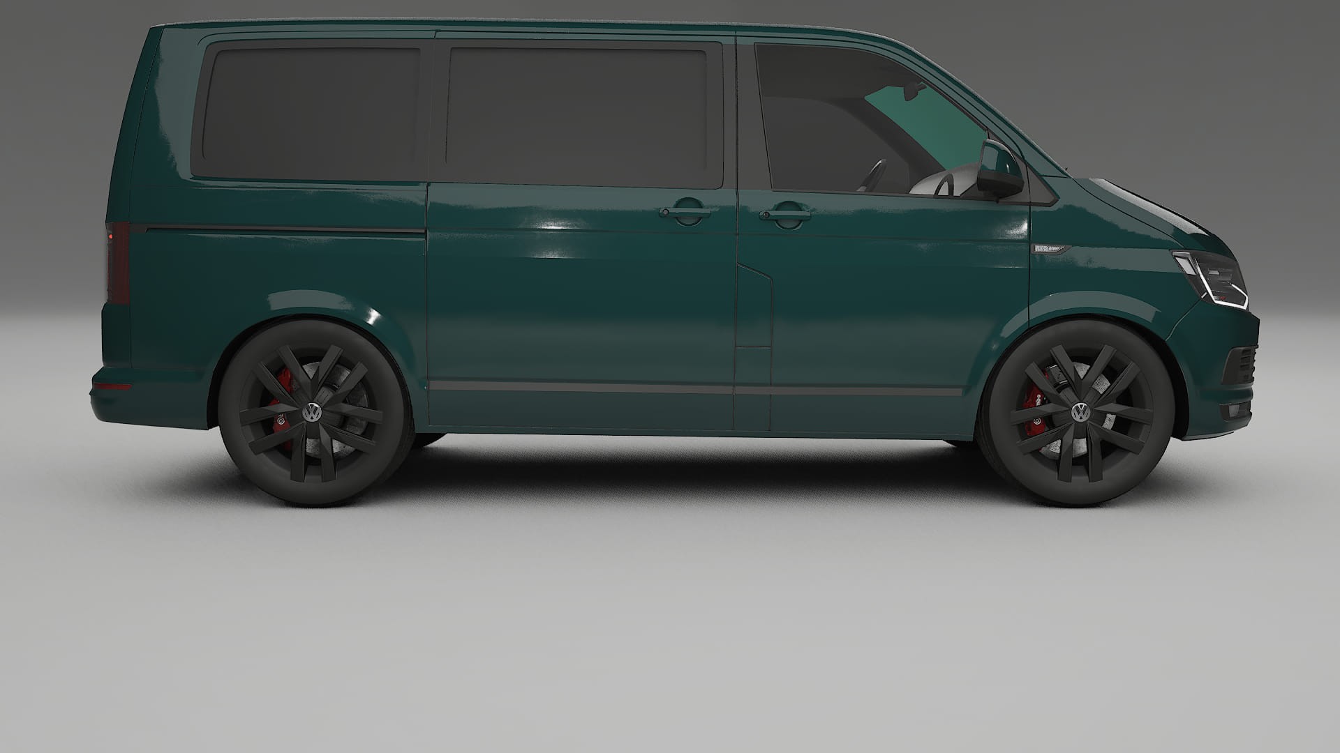 VW Transporter T6 Multivan Film de Protecție pentru Vopsea TPU | INFERNO PPF cu Schimbare de Culoare – Kit Complet Predecupat