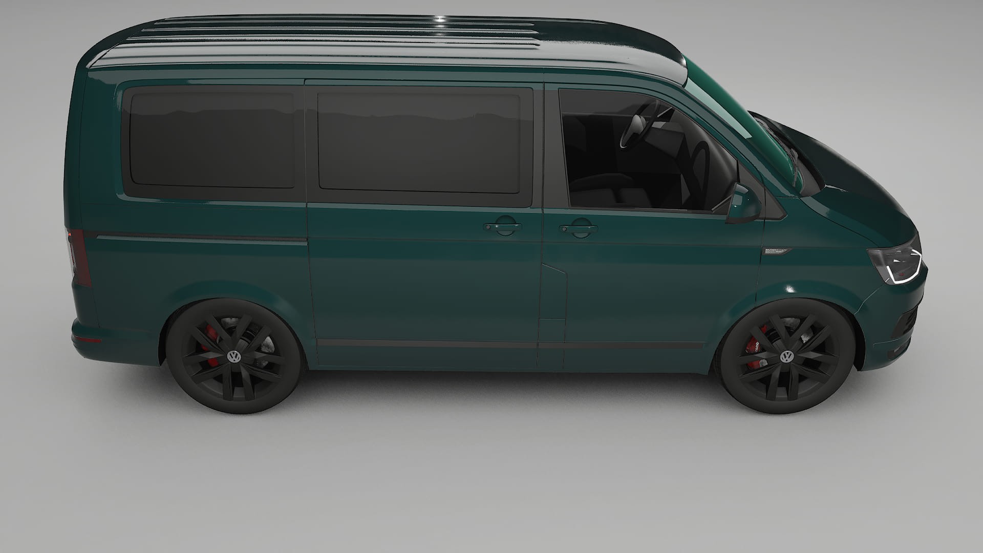 VW Transporter T6 Multivan Film de Protecție pentru Vopsea TPU | INFERNO PPF cu Schimbare de Culoare – Kit Complet Predecupat
