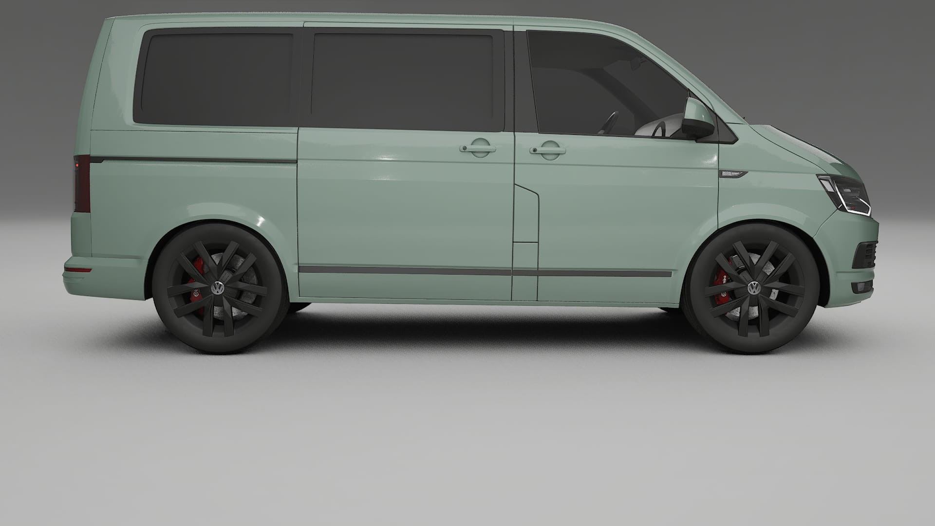 VW Transporter T6 Multivan Film de Protecție pentru Vopsea TPU | CINDER PPF cu Schimbare de Culoare – Kit Complet Predecupat