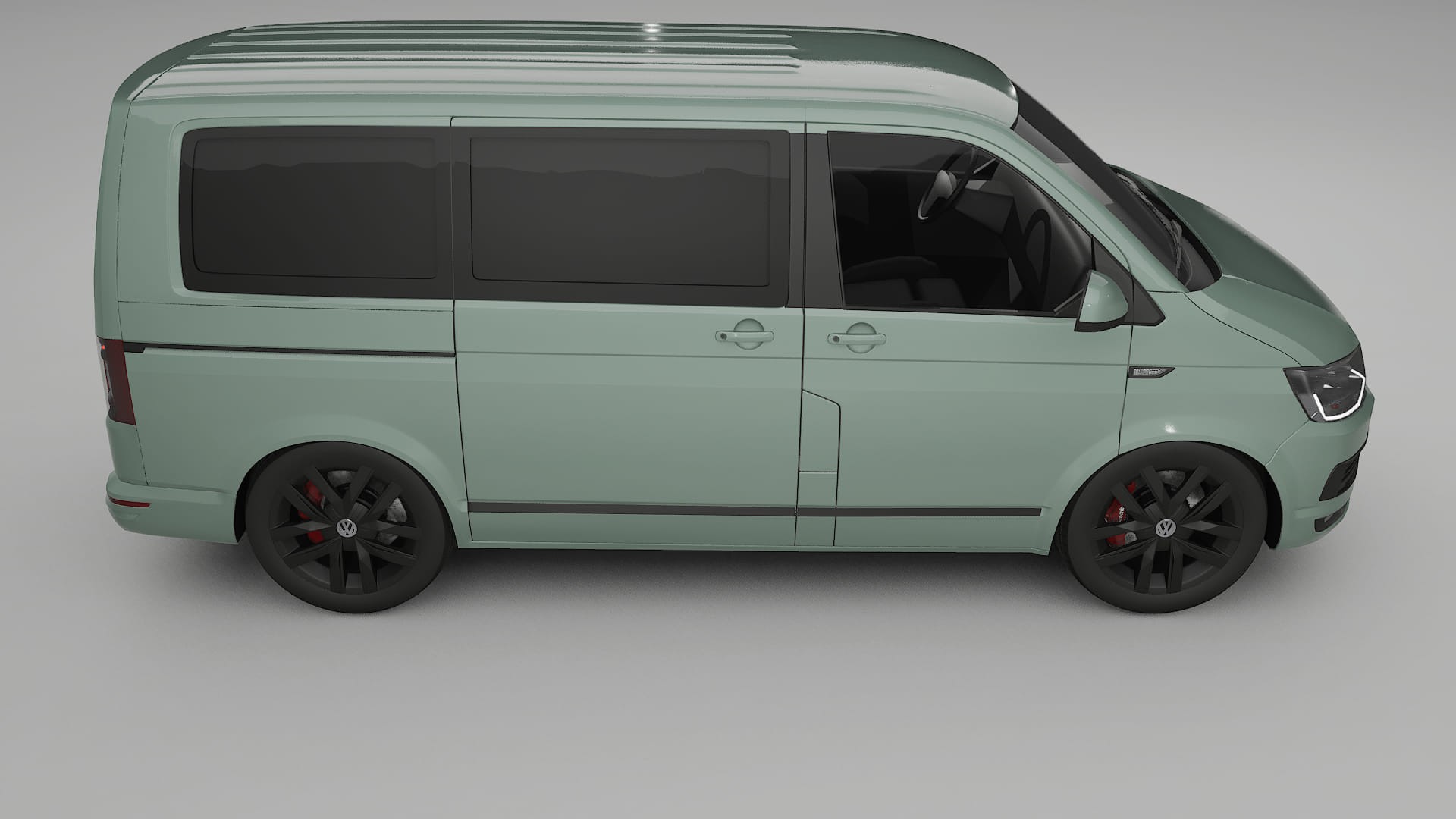 VW Transporter T6 Multivan Film de Protecție pentru Vopsea TPU | CINDER PPF cu Schimbare de Culoare – Kit Complet Predecupat