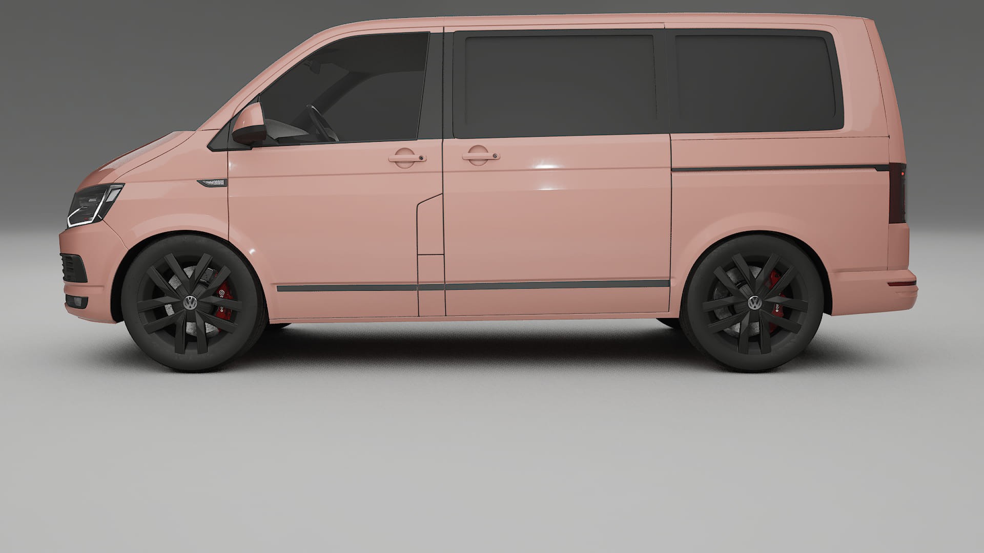VW Transporter T6 Multivan Film de Protecție pentru Vopsea TPU | BLUSH PPF cu Schimbare de Culoare – Kit Complet Predecupat