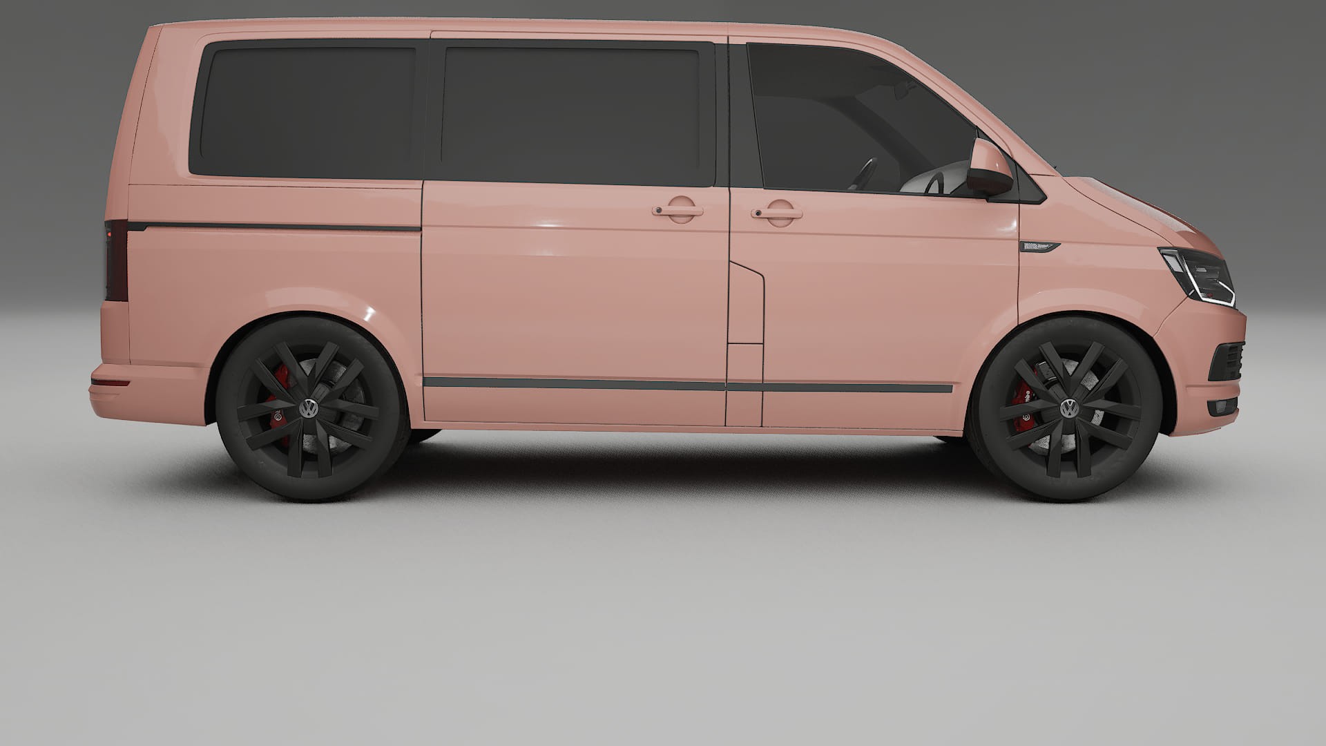 VW Transporter T6 Multivan Film de Protecție pentru Vopsea TPU | BLUSH PPF cu Schimbare de Culoare – Kit Complet Predecupat