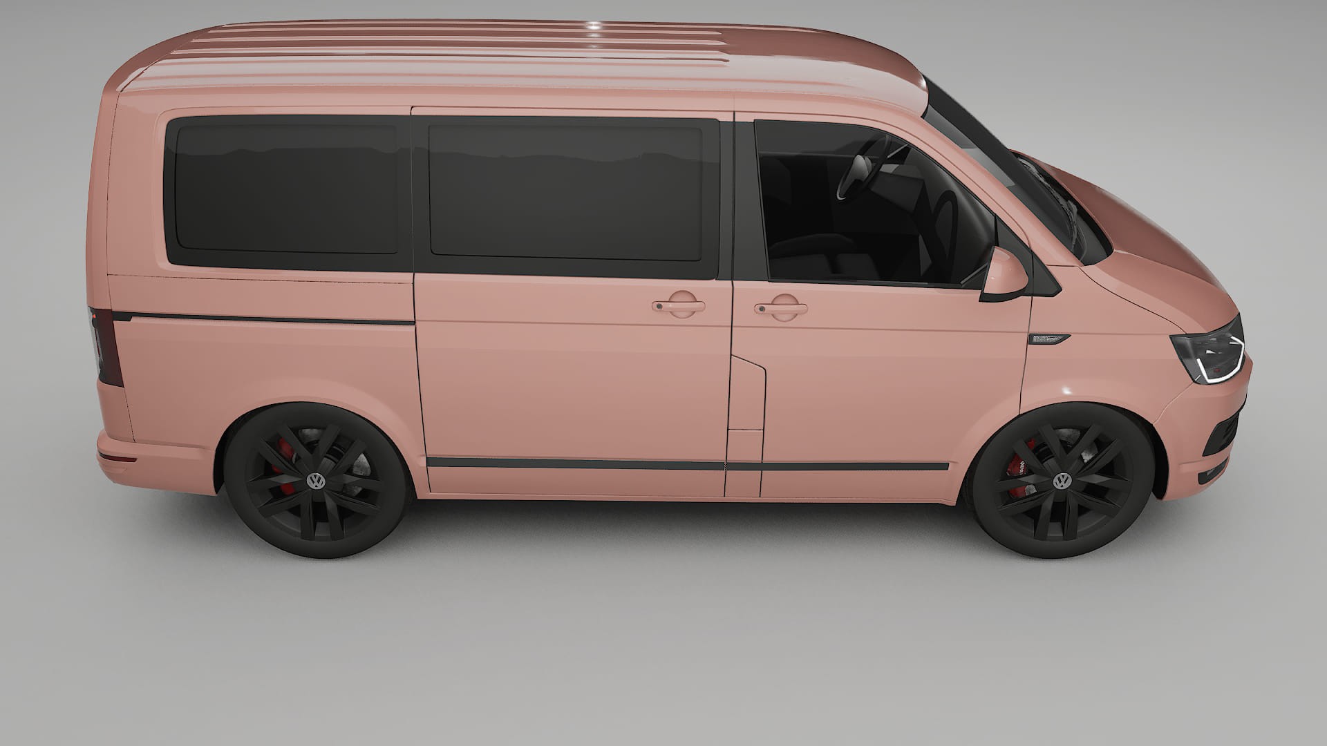 VW Transporter T6 Multivan Film de Protecție pentru Vopsea TPU | BLUSH PPF cu Schimbare de Culoare – Kit Complet Predecupat