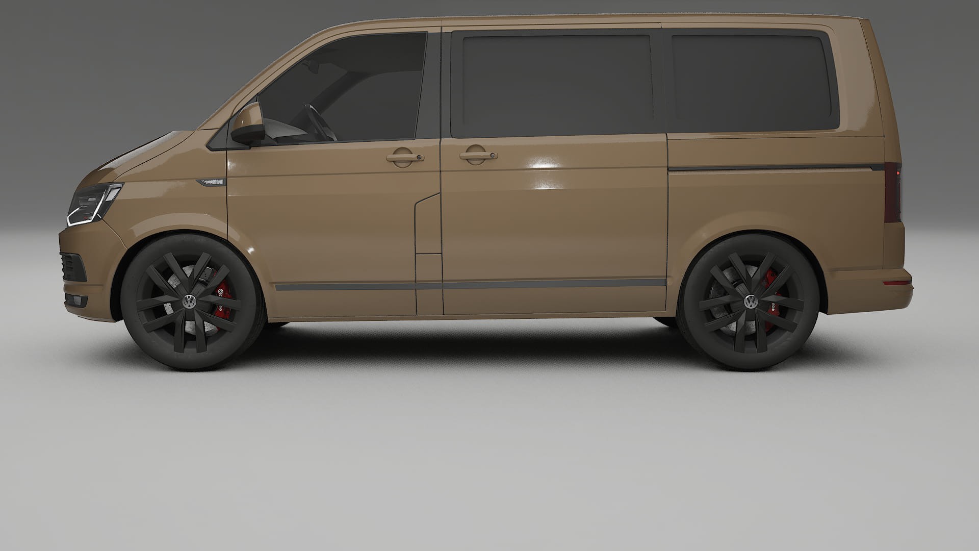 VW Transporter T6 Multivan Film de Protecție pentru Vopsea TPU | SAHARA PPF cu Schimbare de Culoare – Kit Complet Predecupat